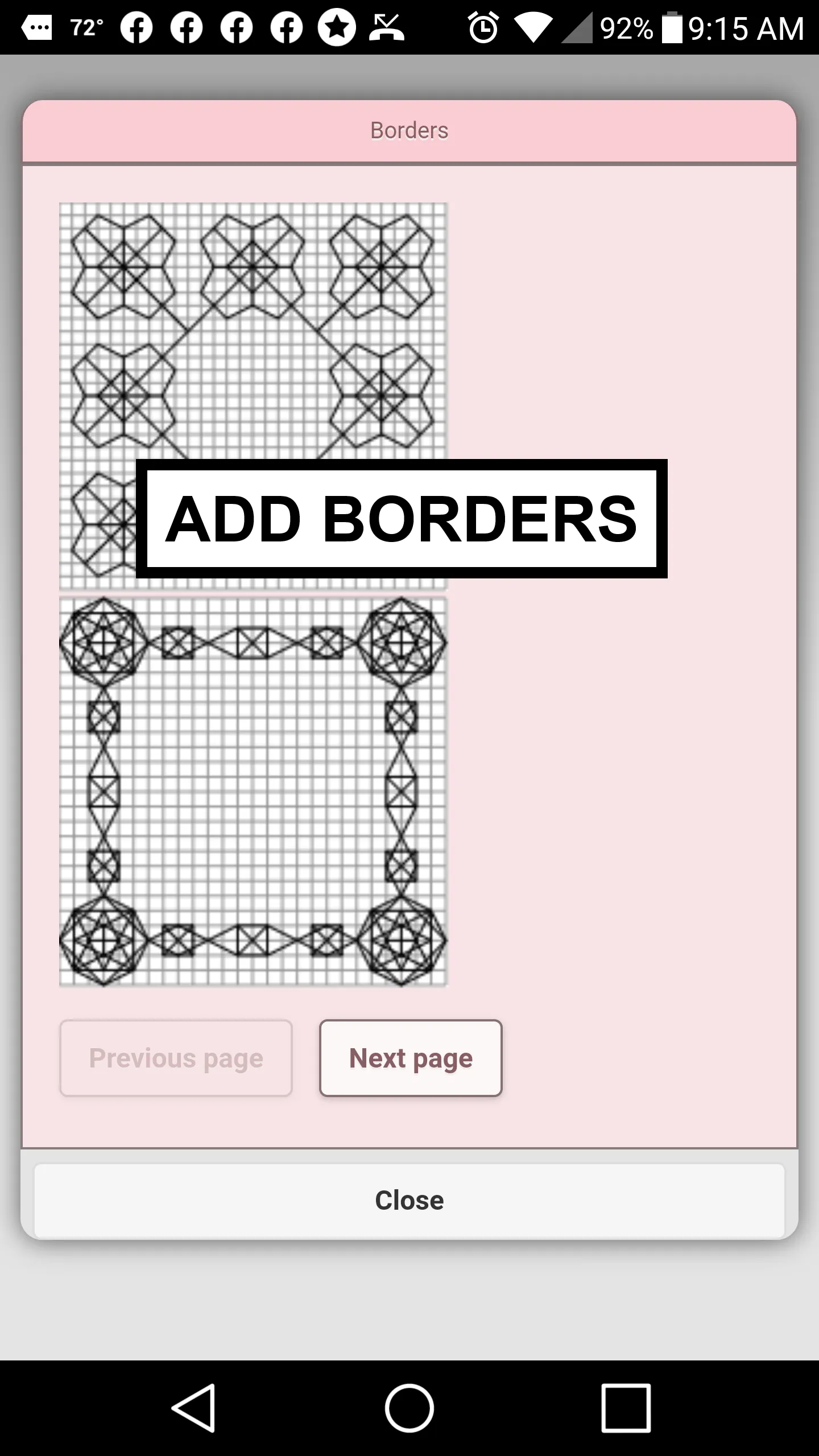 Blackwork Embroidery Creator | Indus Appstore | Screenshot