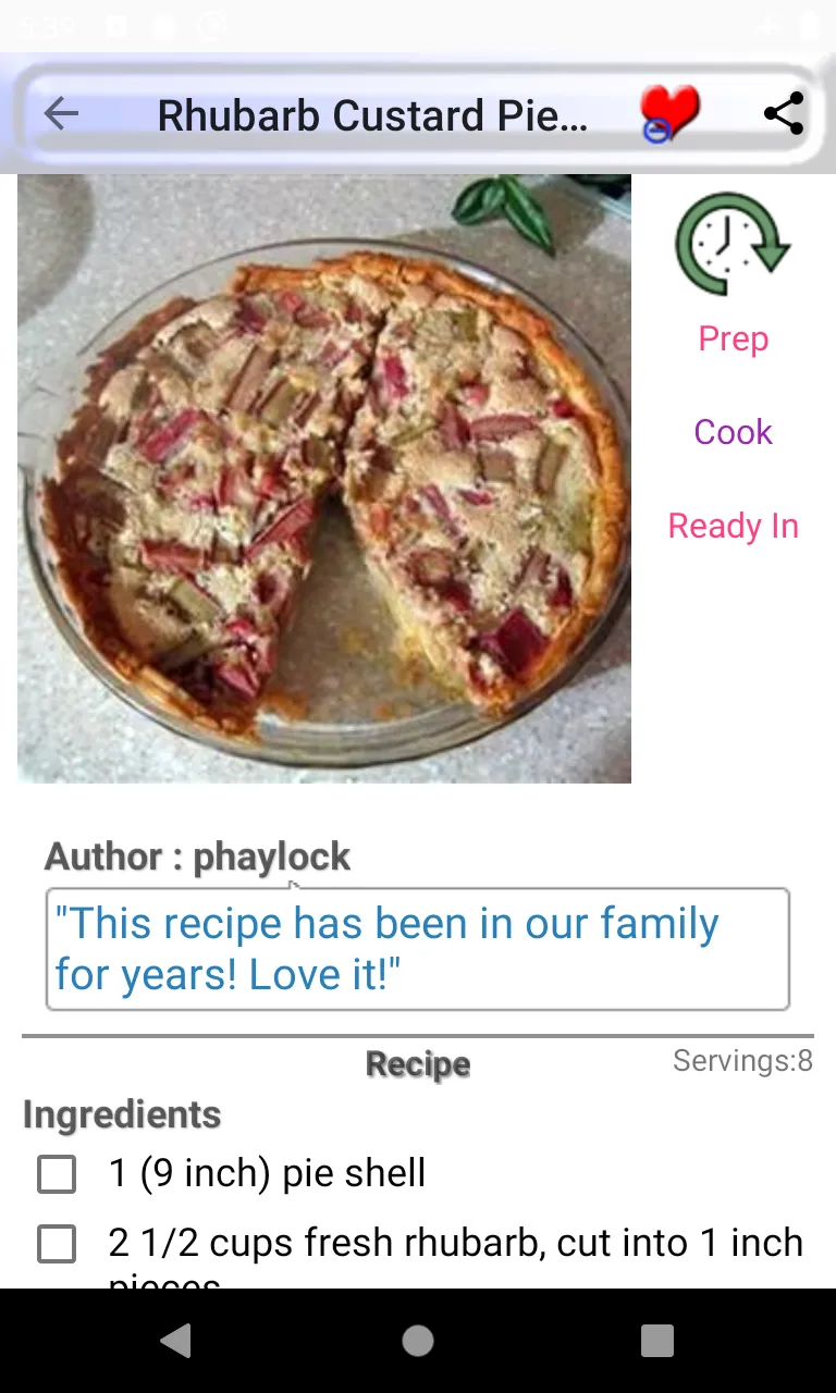 Sweet pies recipe: baked dish | Indus Appstore | Screenshot