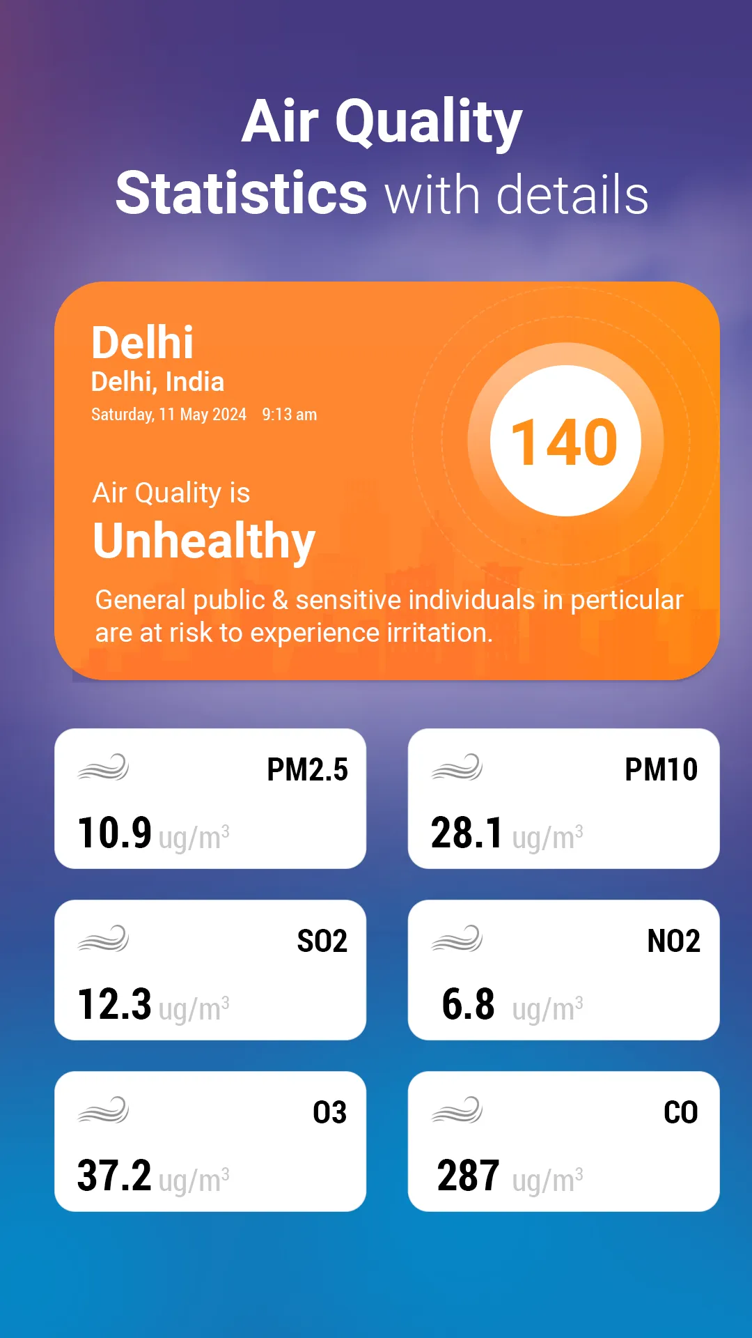 Air Quality Monitor & Weather. | Indus Appstore | Screenshot