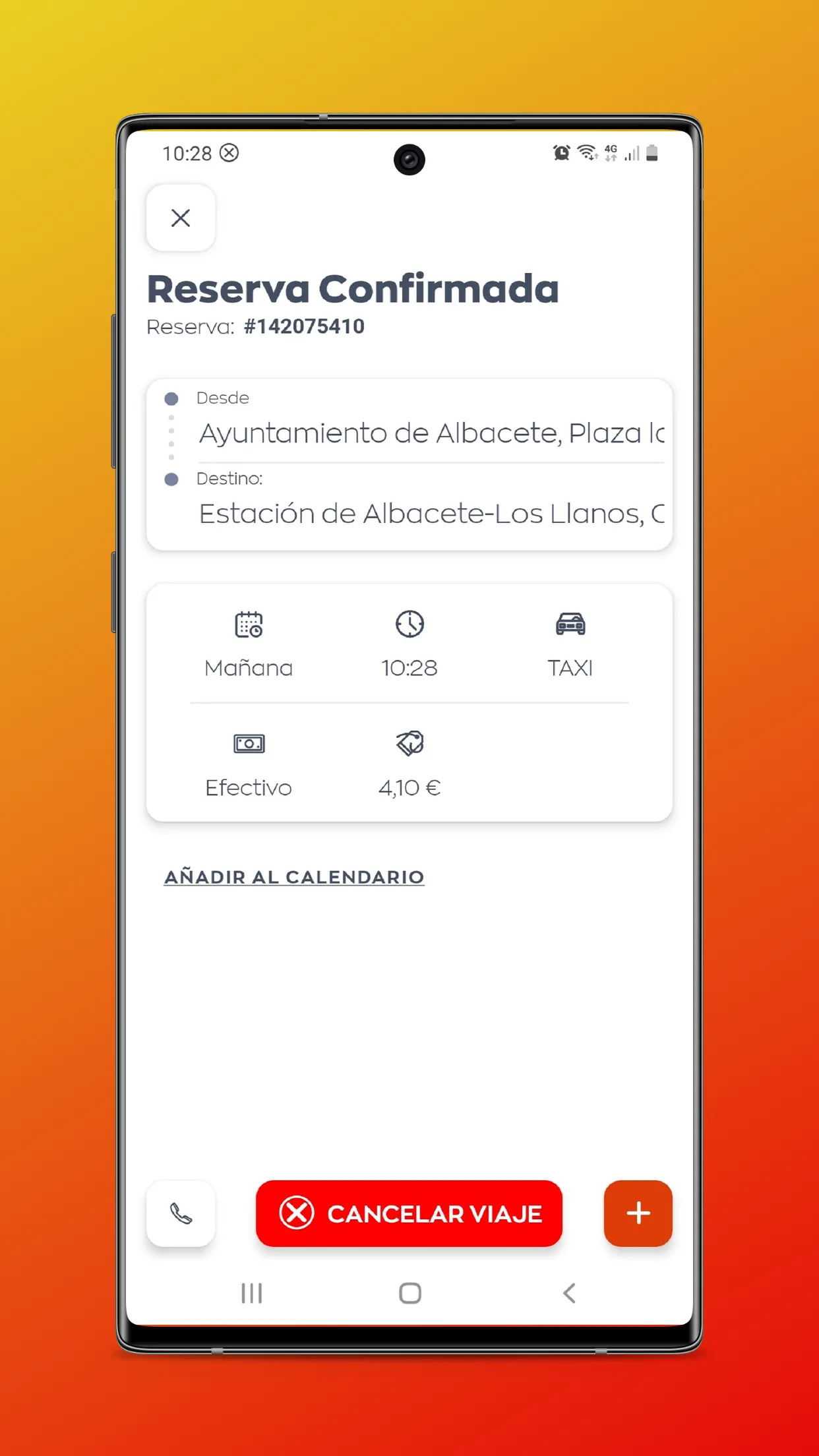 Radio Taxi Albacete | Indus Appstore | Screenshot