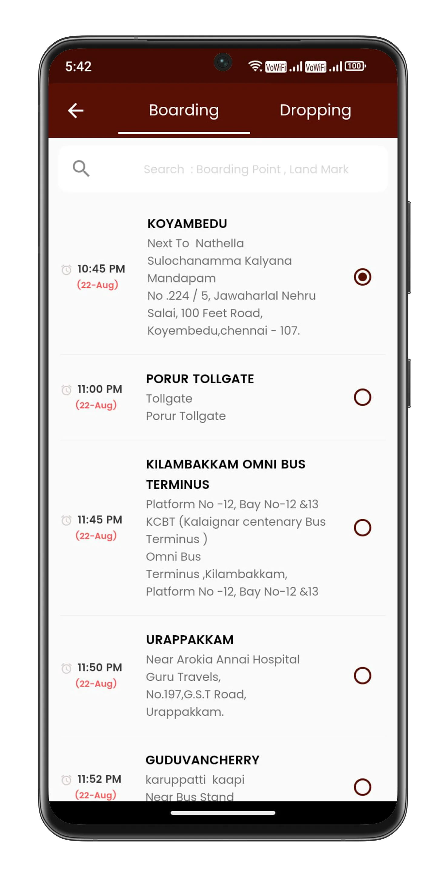 TranzKing Travels | Indus Appstore | Screenshot