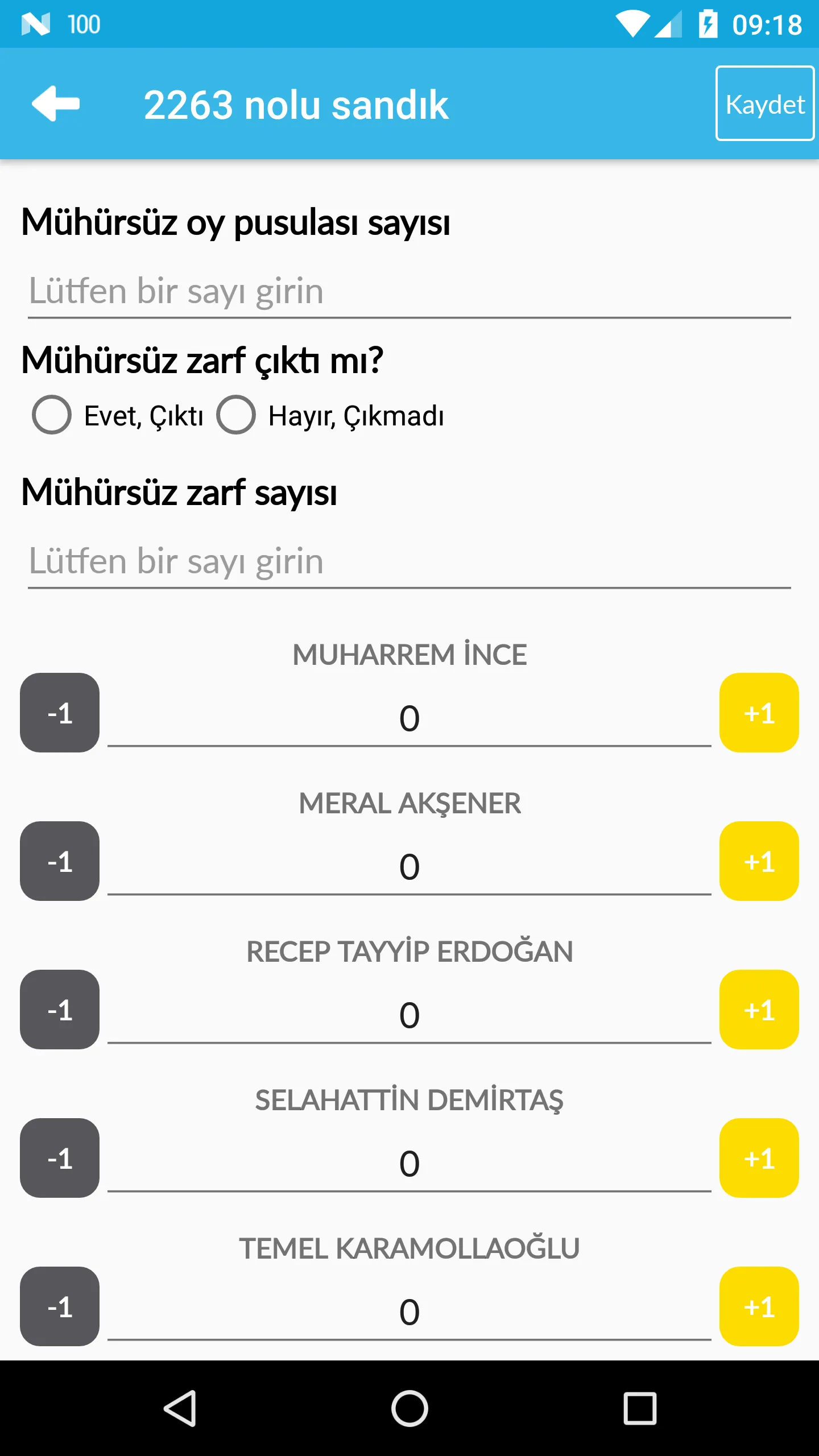 İYİ Seçim | Indus Appstore | Screenshot