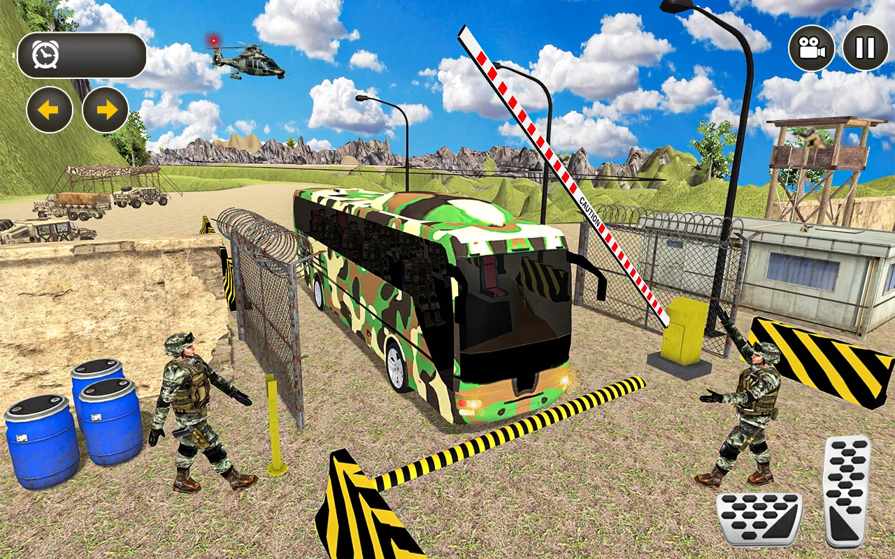 Army bus games 3d Army driving | Indus Appstore | Screenshot