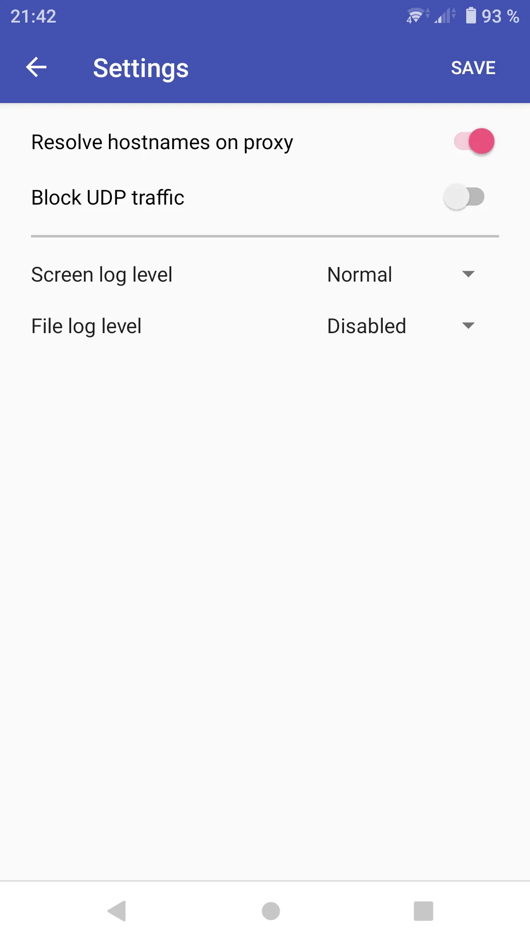 Proxifier | Indus Appstore | Screenshot