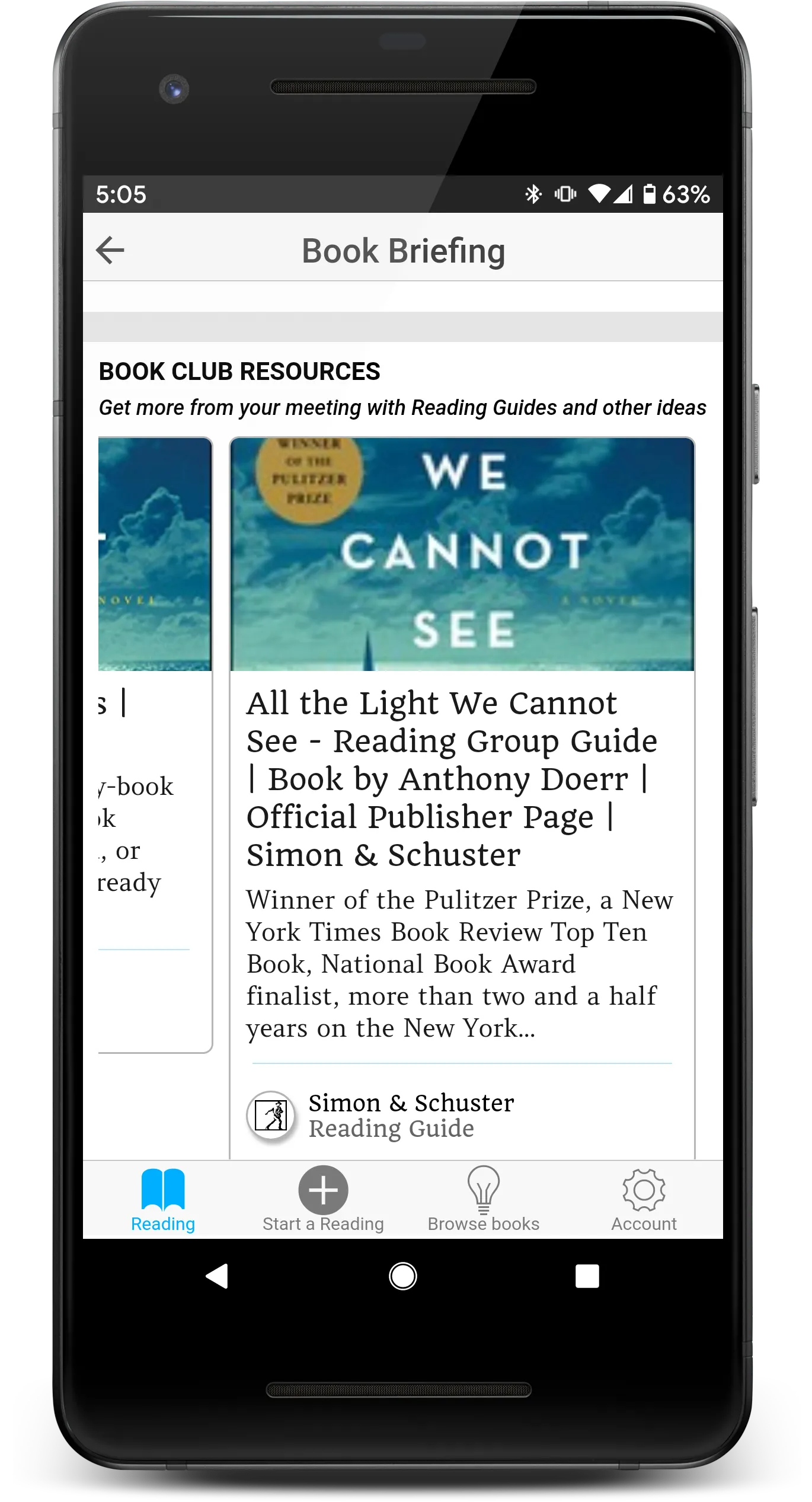 Bookship: a virtual book club | Indus Appstore | Screenshot