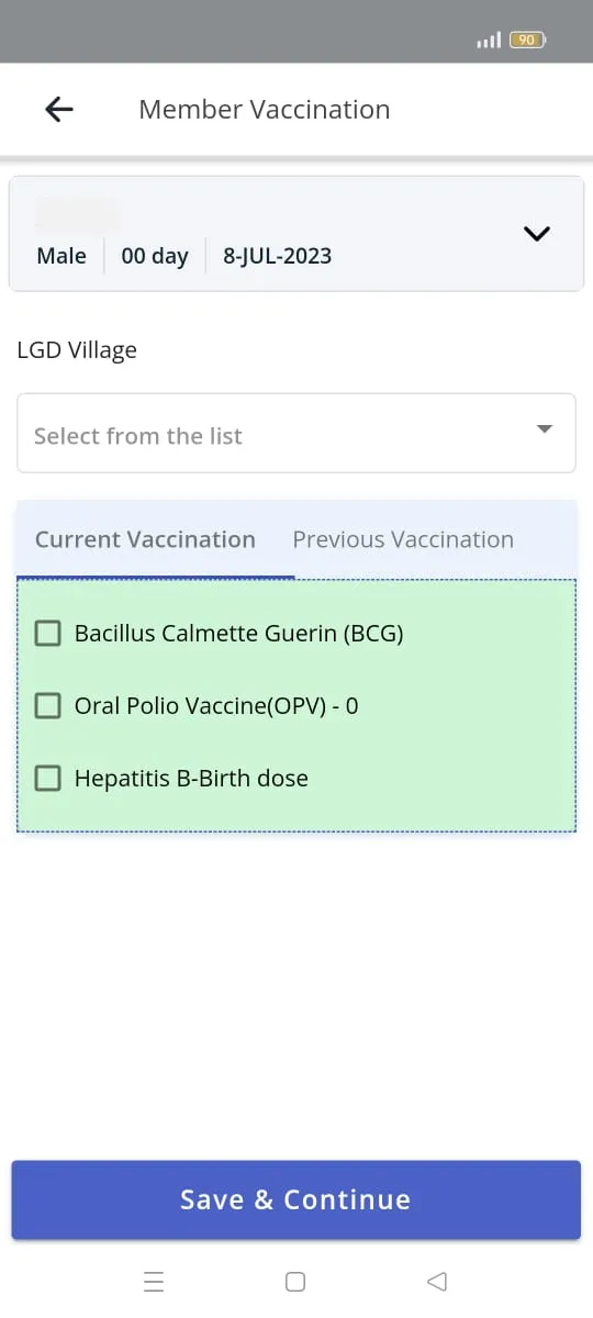 U-WIN Vaccinator | Indus Appstore | Screenshot