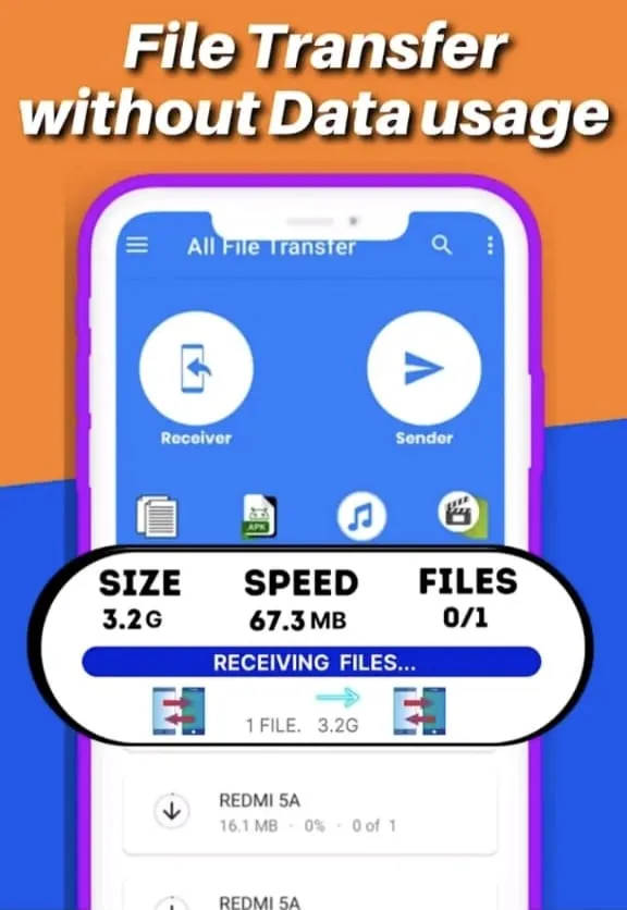 Max Sender Share File Transfer | Indus Appstore | Screenshot