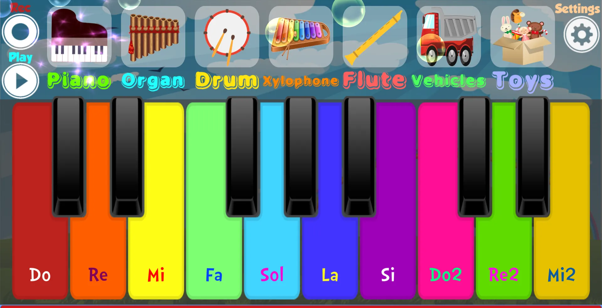 Kids Piano | Indus Appstore | Screenshot