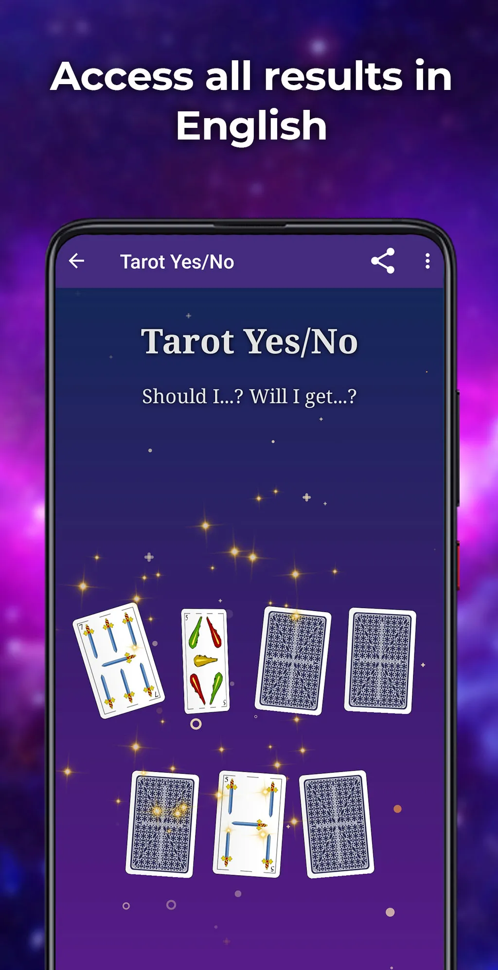 Tarot Spanish Deck - Reading | Indus Appstore | Screenshot