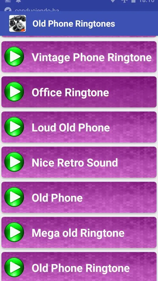 Old Phone Ringtones | Indus Appstore | Screenshot