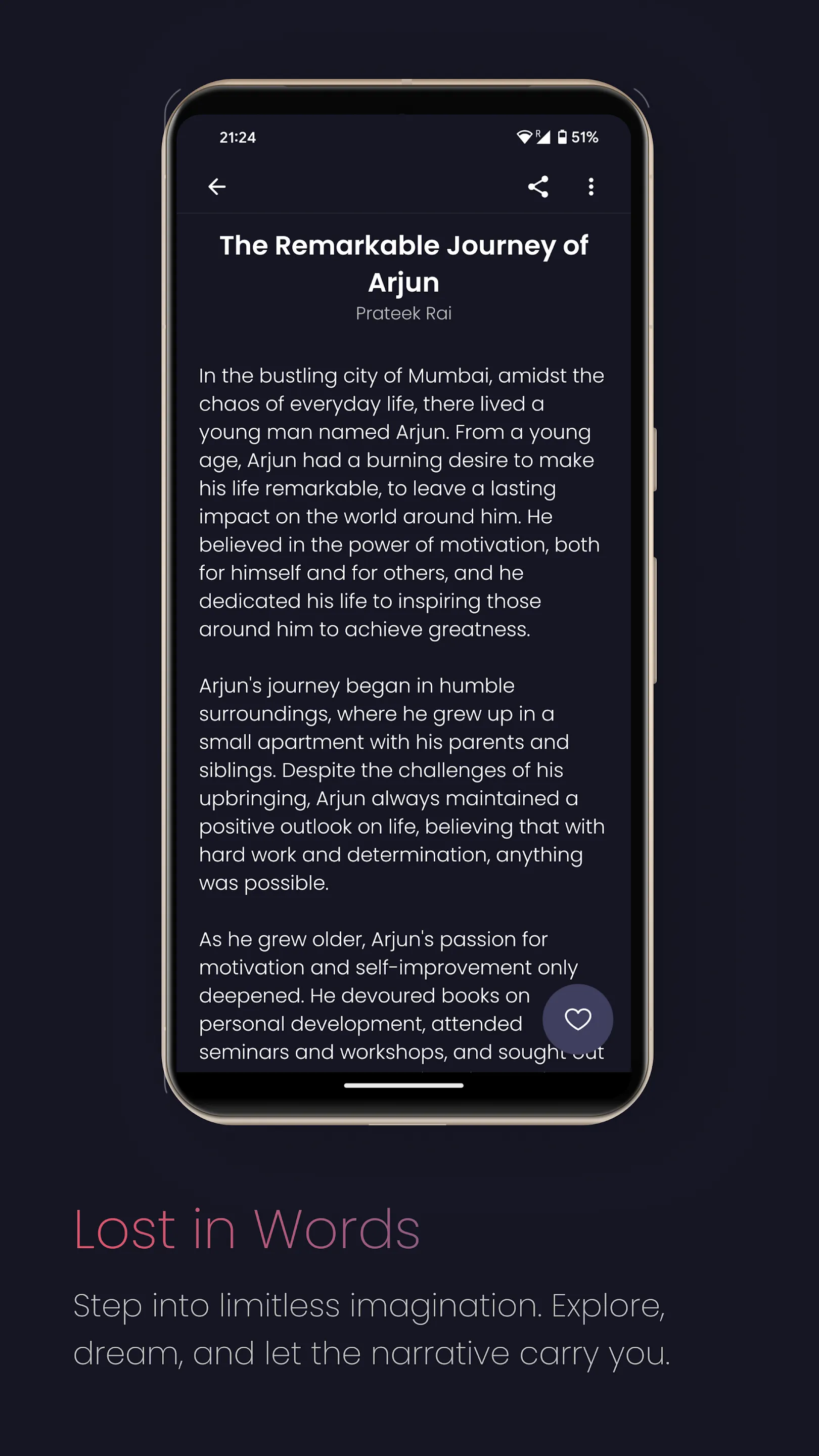 Apoet - Poem, Tales, Stories | Indus Appstore | Screenshot