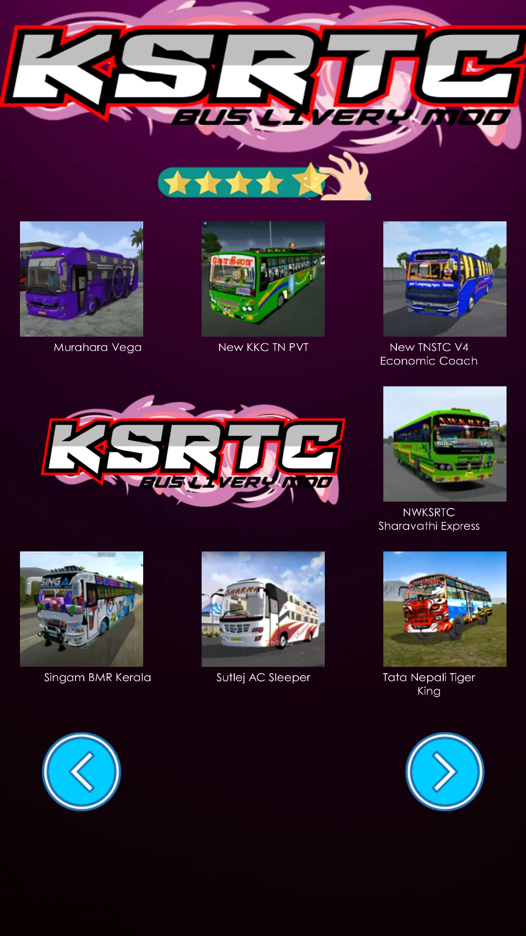 Ksrtc Bus Livery Mod | Indus Appstore | Screenshot