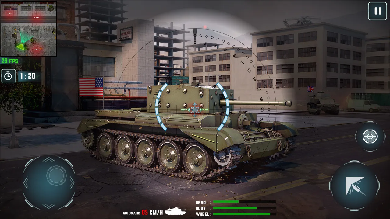 Real Tank Battle: War Games 3D | Indus Appstore | Screenshot