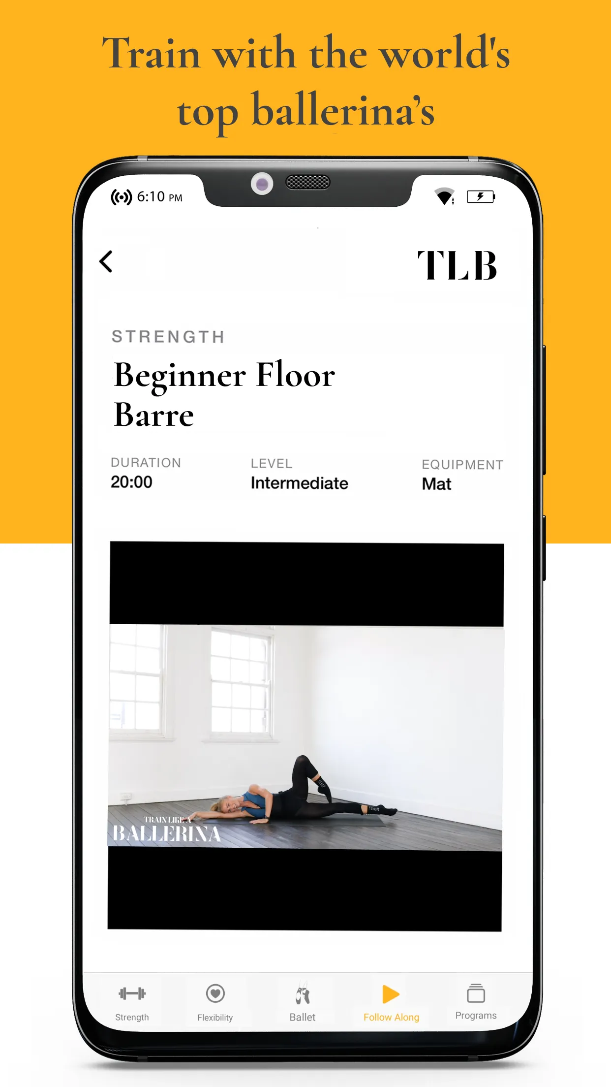 Train Like a Ballerina | Indus Appstore | Screenshot