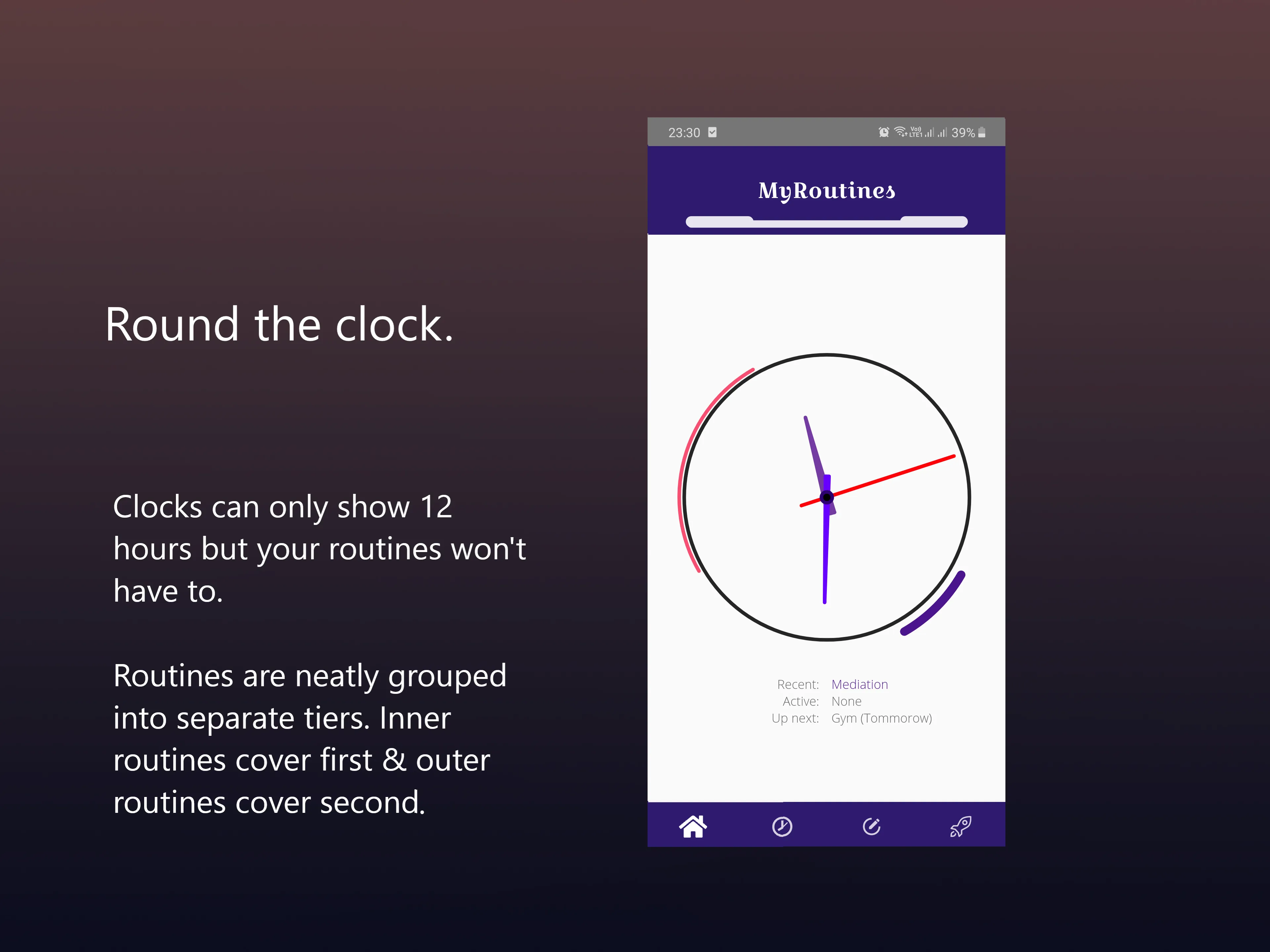 MyRoutines | Indus Appstore | Screenshot