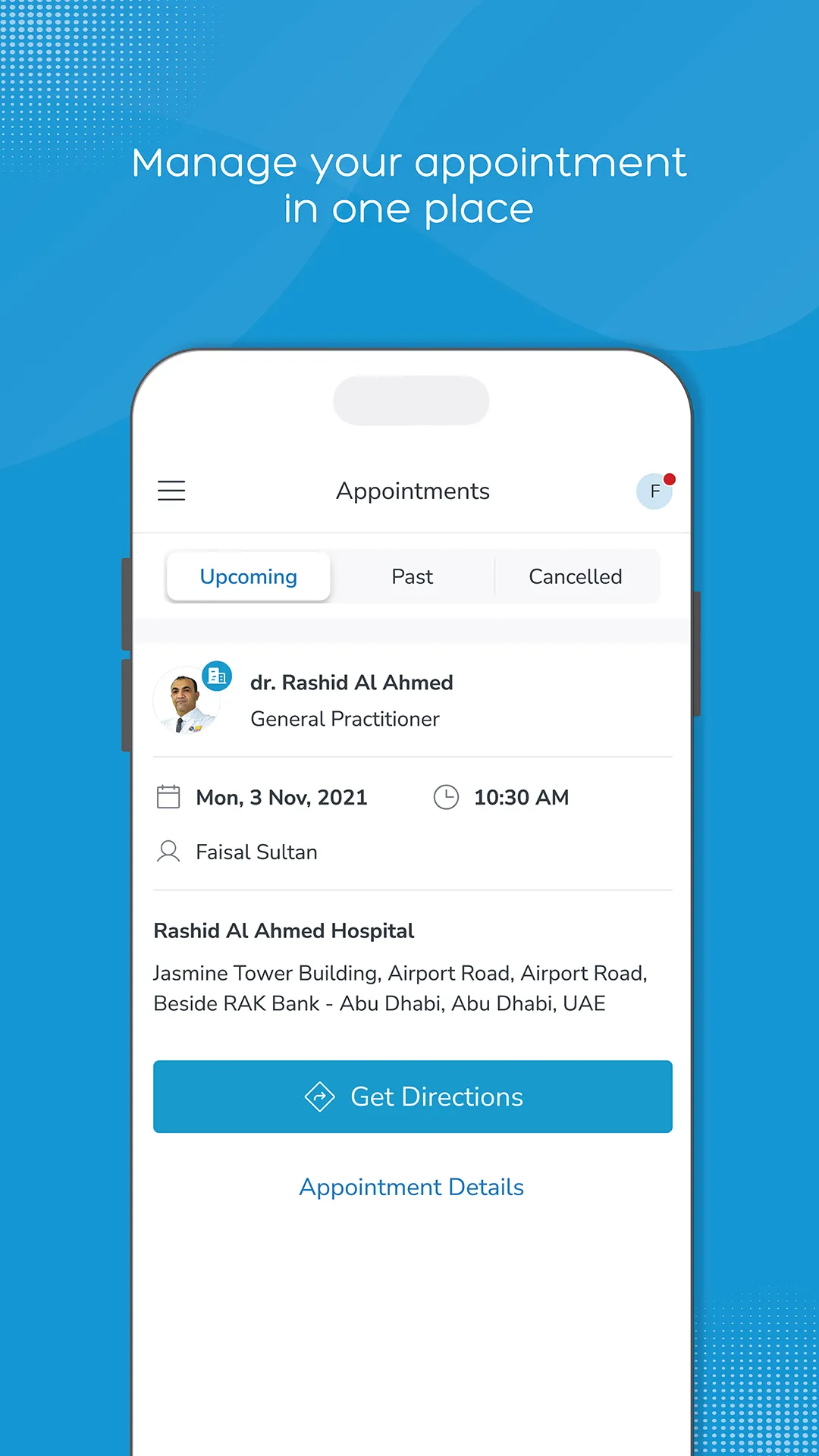 NMC MyHealth | Indus Appstore | Screenshot