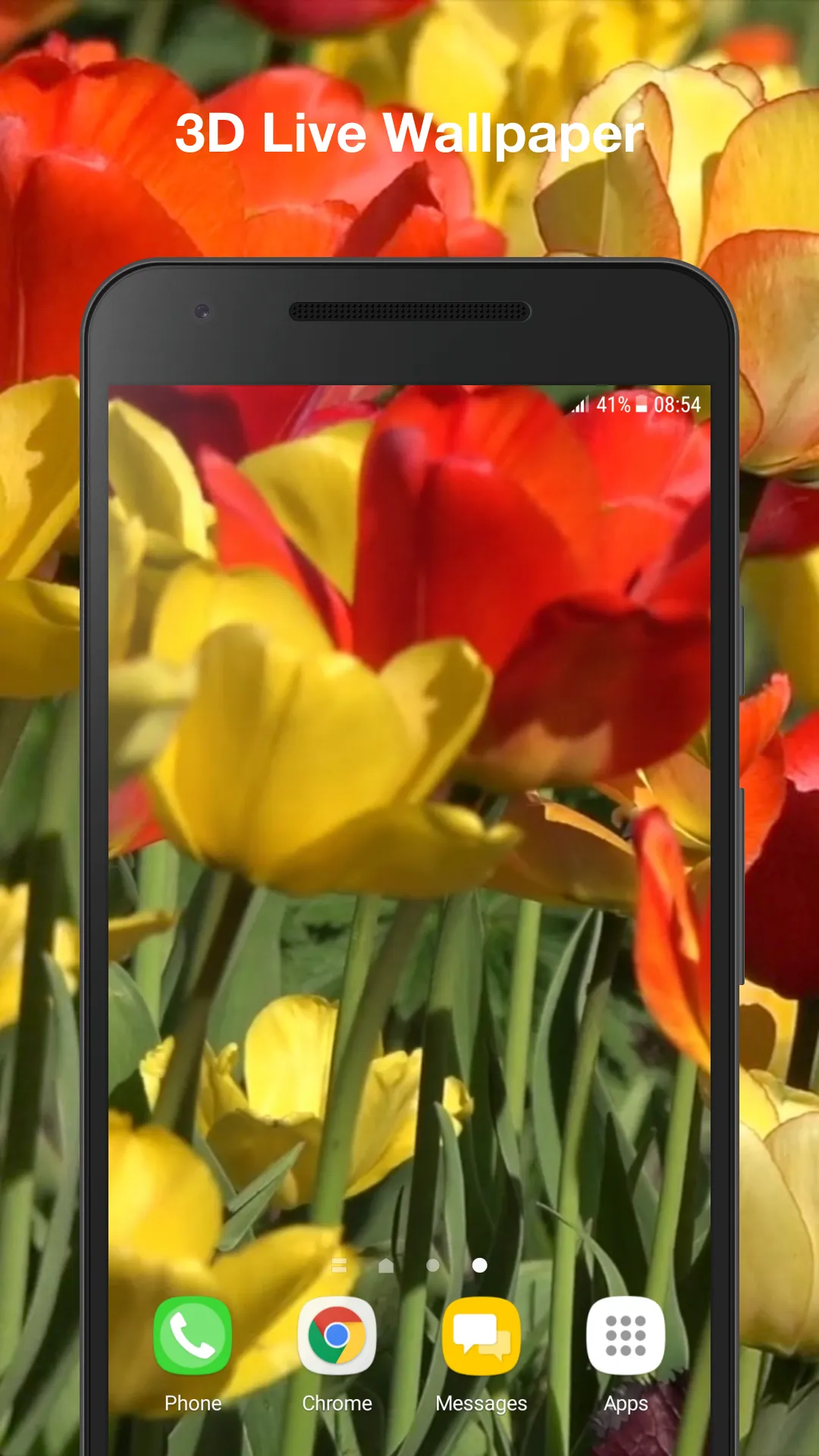 Tulips Live Wallpaper | Indus Appstore | Screenshot