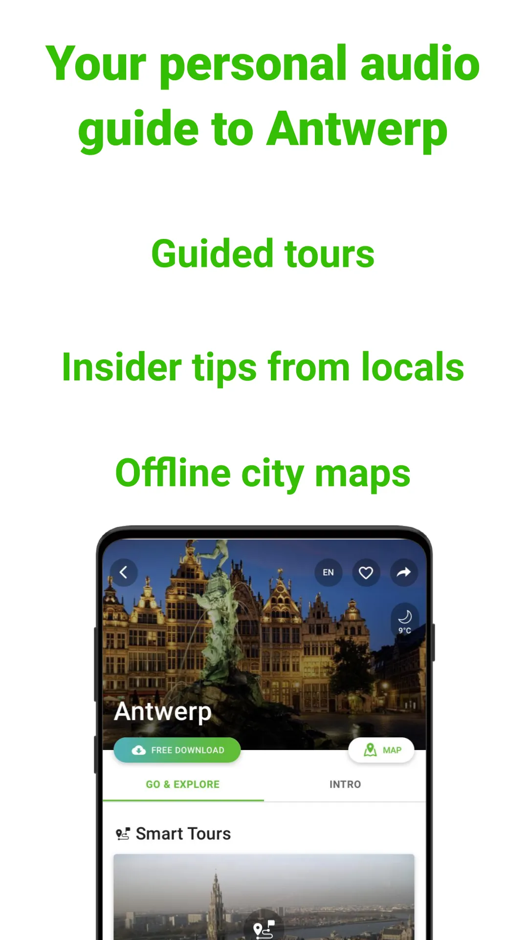 Antwerp Tour Guide:SmartGuide | Indus Appstore | Screenshot