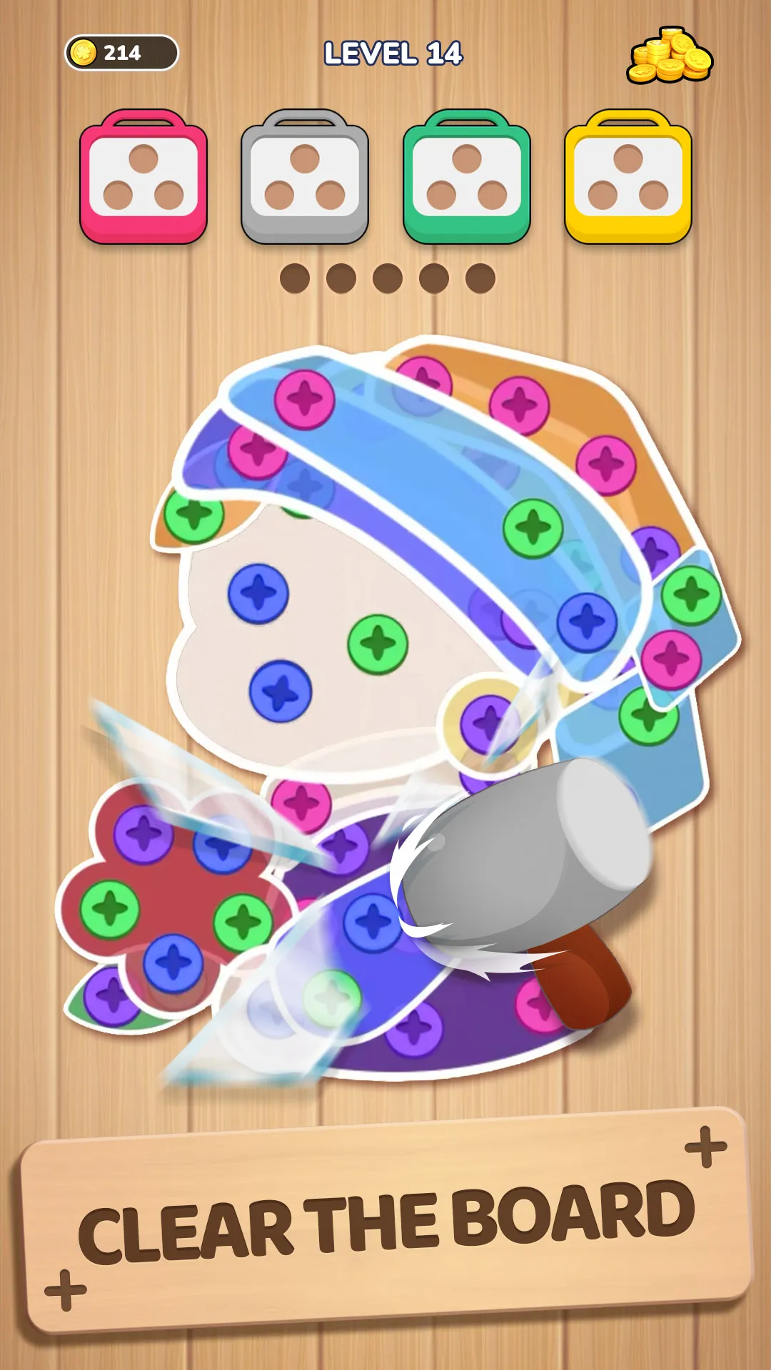 Woodle Screw Jam: Nuts & Bolts | Indus Appstore | Screenshot