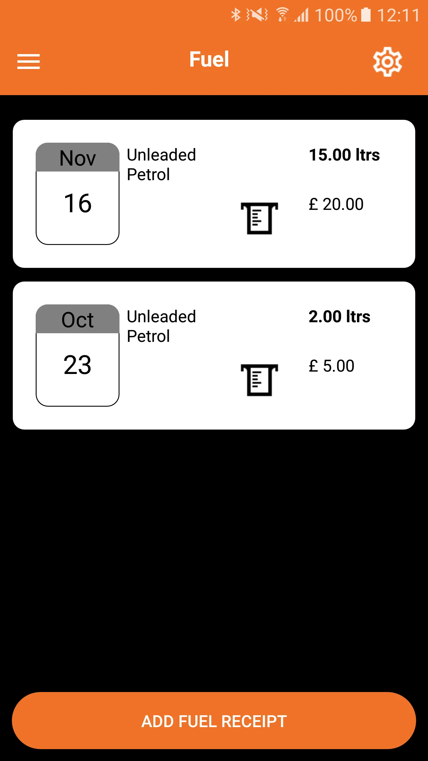 Mileage Track | Indus Appstore | Screenshot