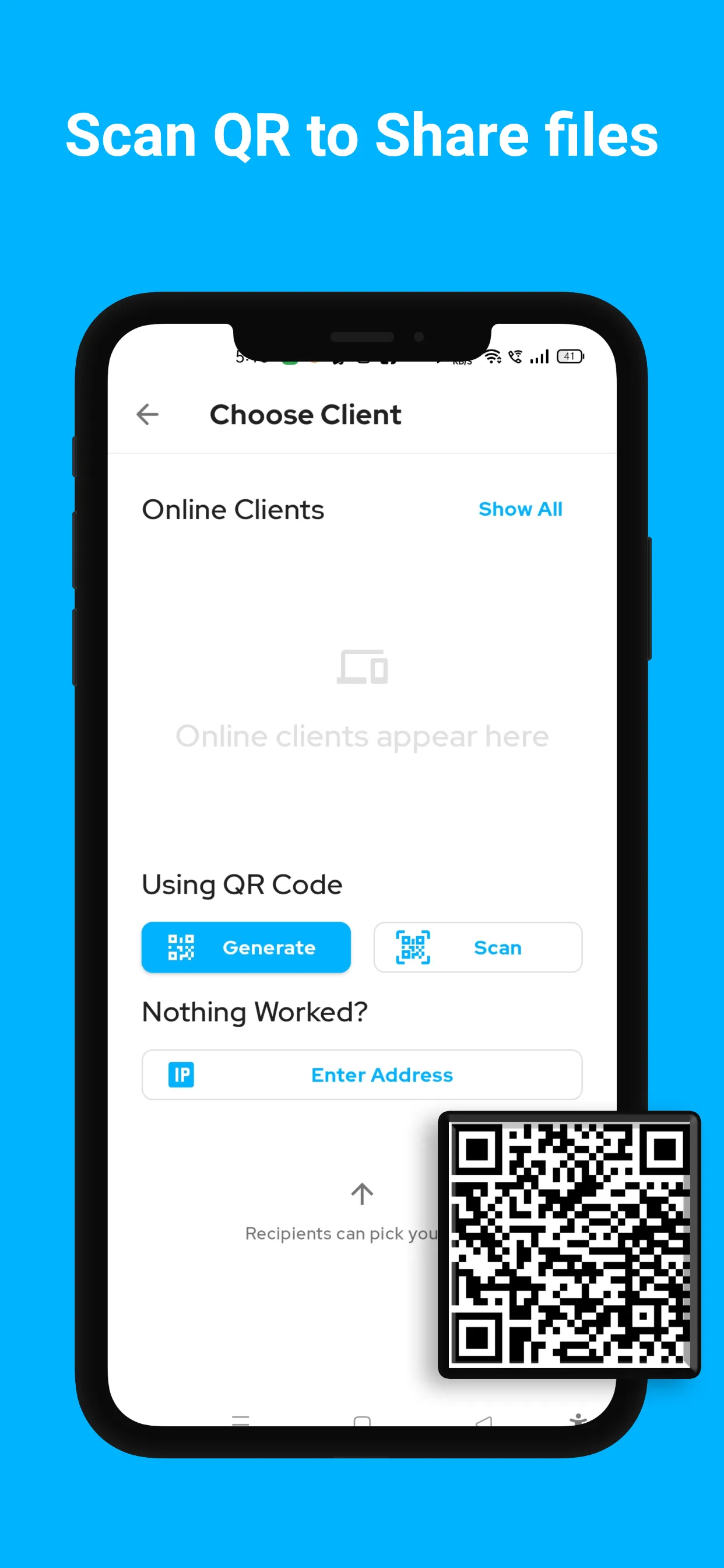File Transfer & sharing App | Indus Appstore | Screenshot