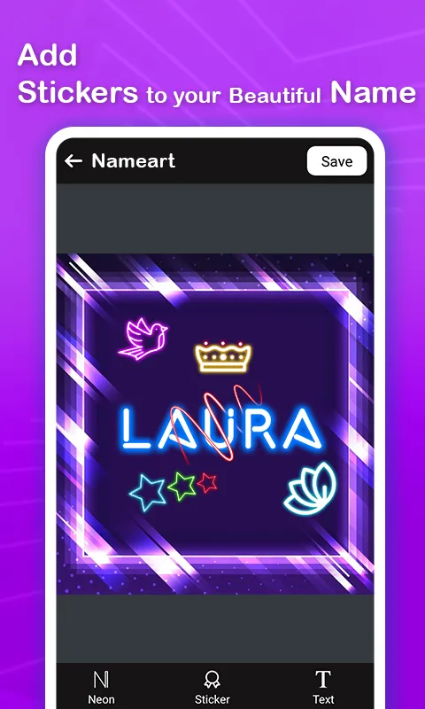 Name Video Maker - Name Art | Indus Appstore | Screenshot