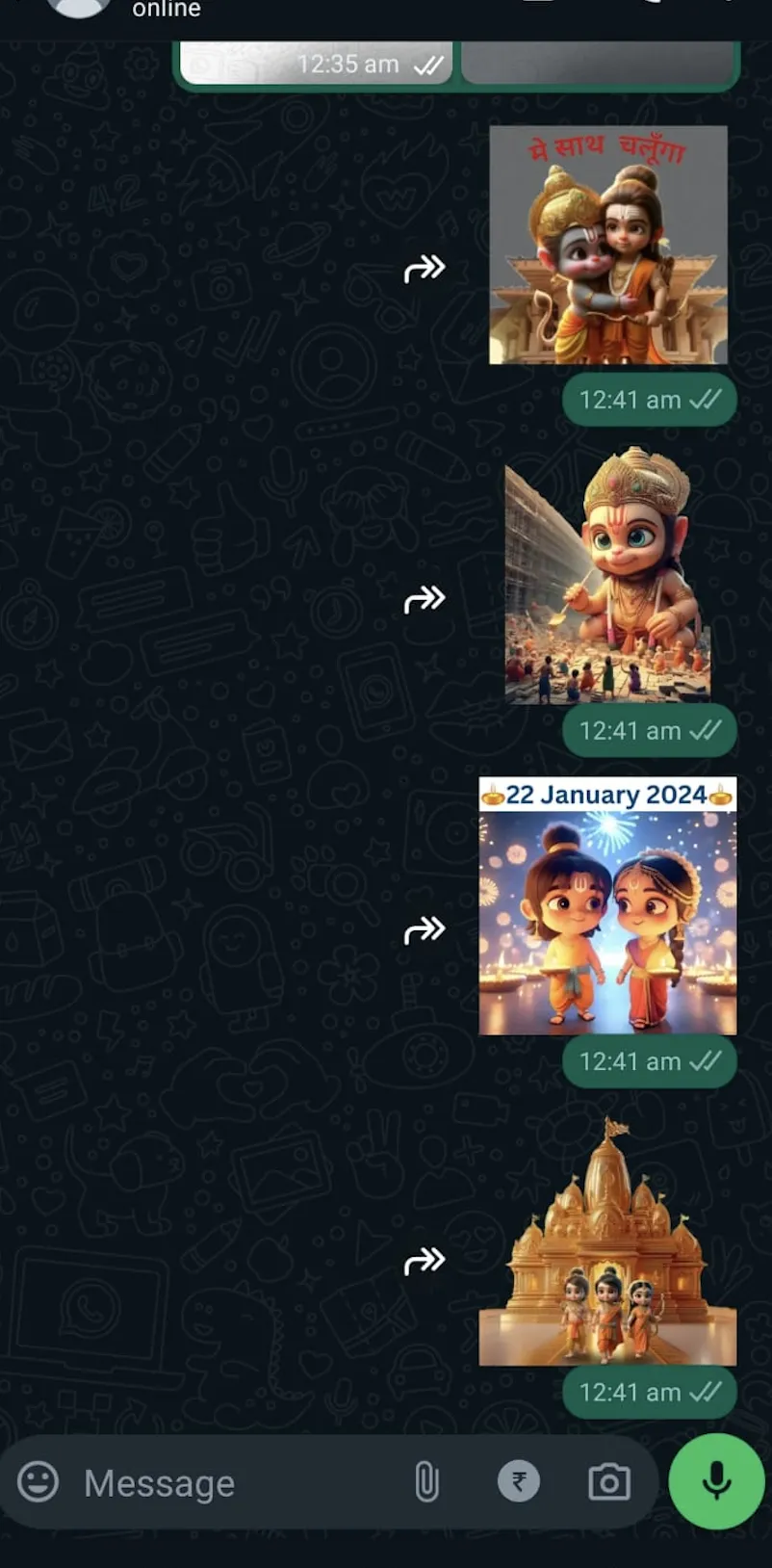 Shree Ram Stickers | Indus Appstore | Screenshot