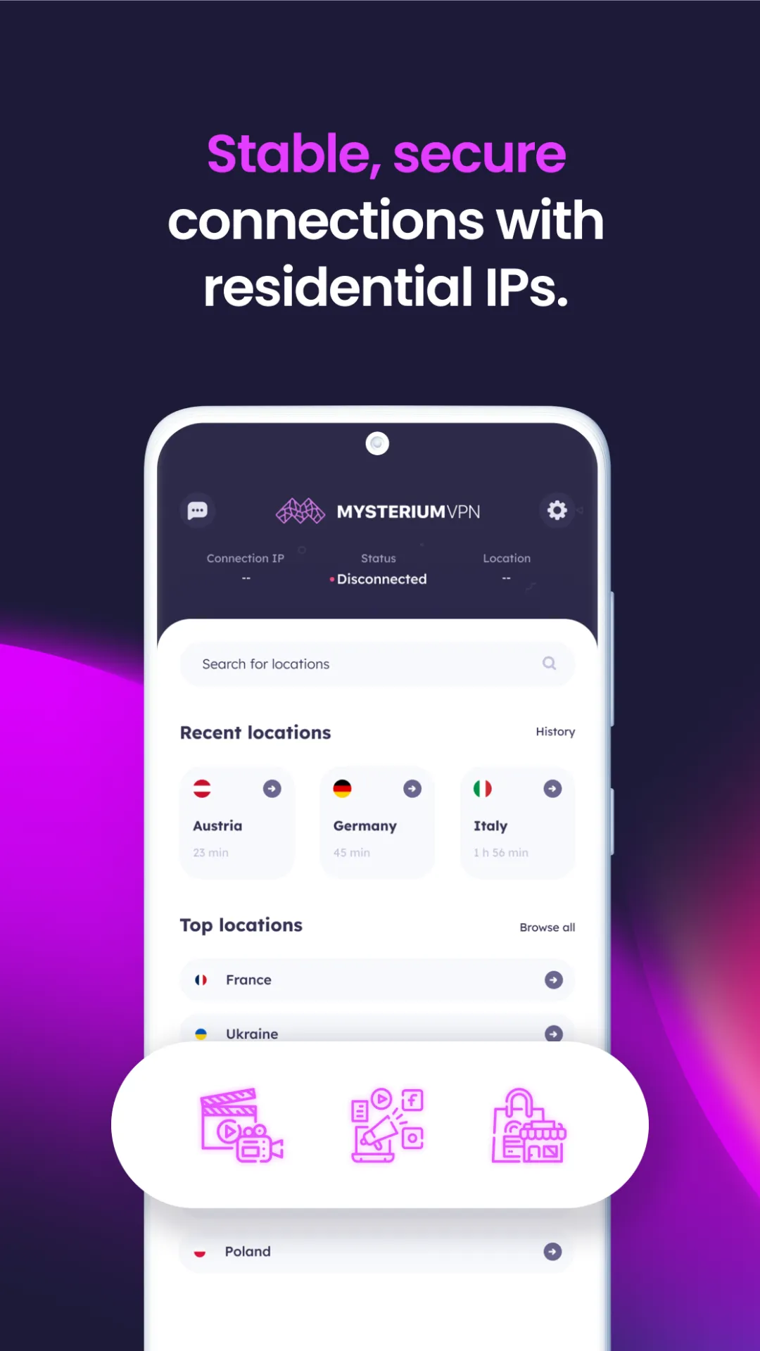 Mysterium VPN | Indus Appstore | Screenshot