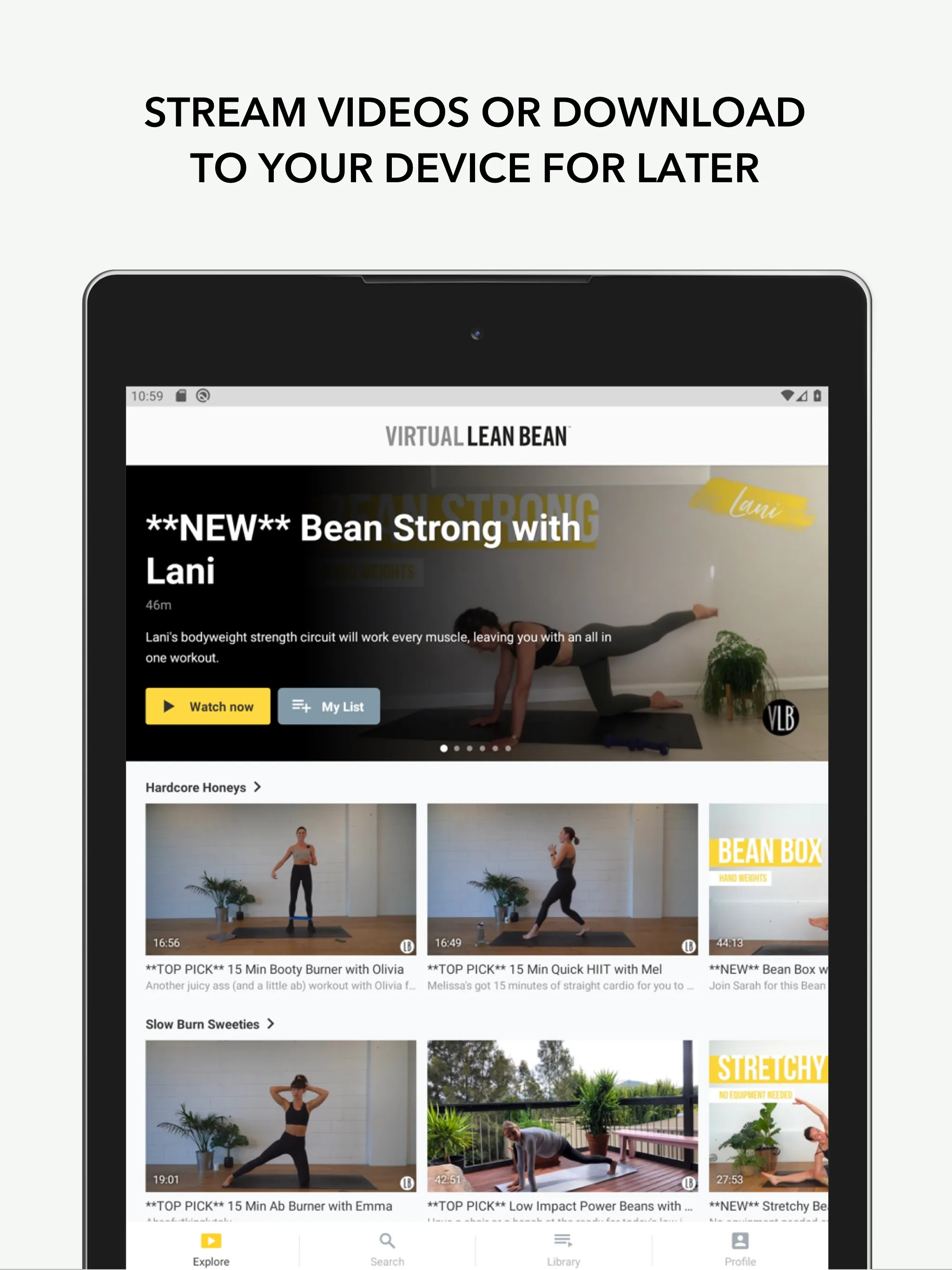 Virtual Lean Bean | Indus Appstore | Screenshot