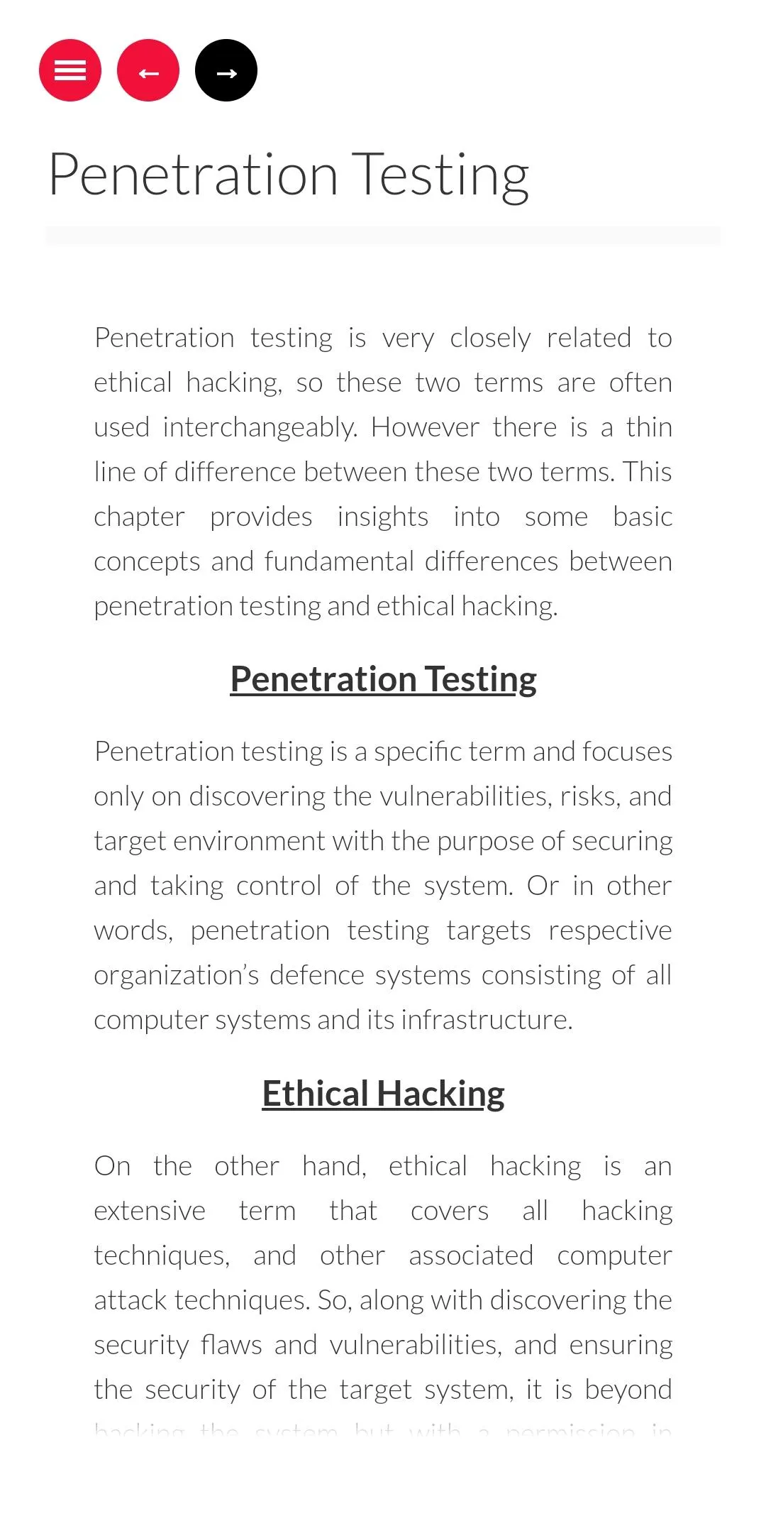 Learn Penetration Testing | Indus Appstore | Screenshot