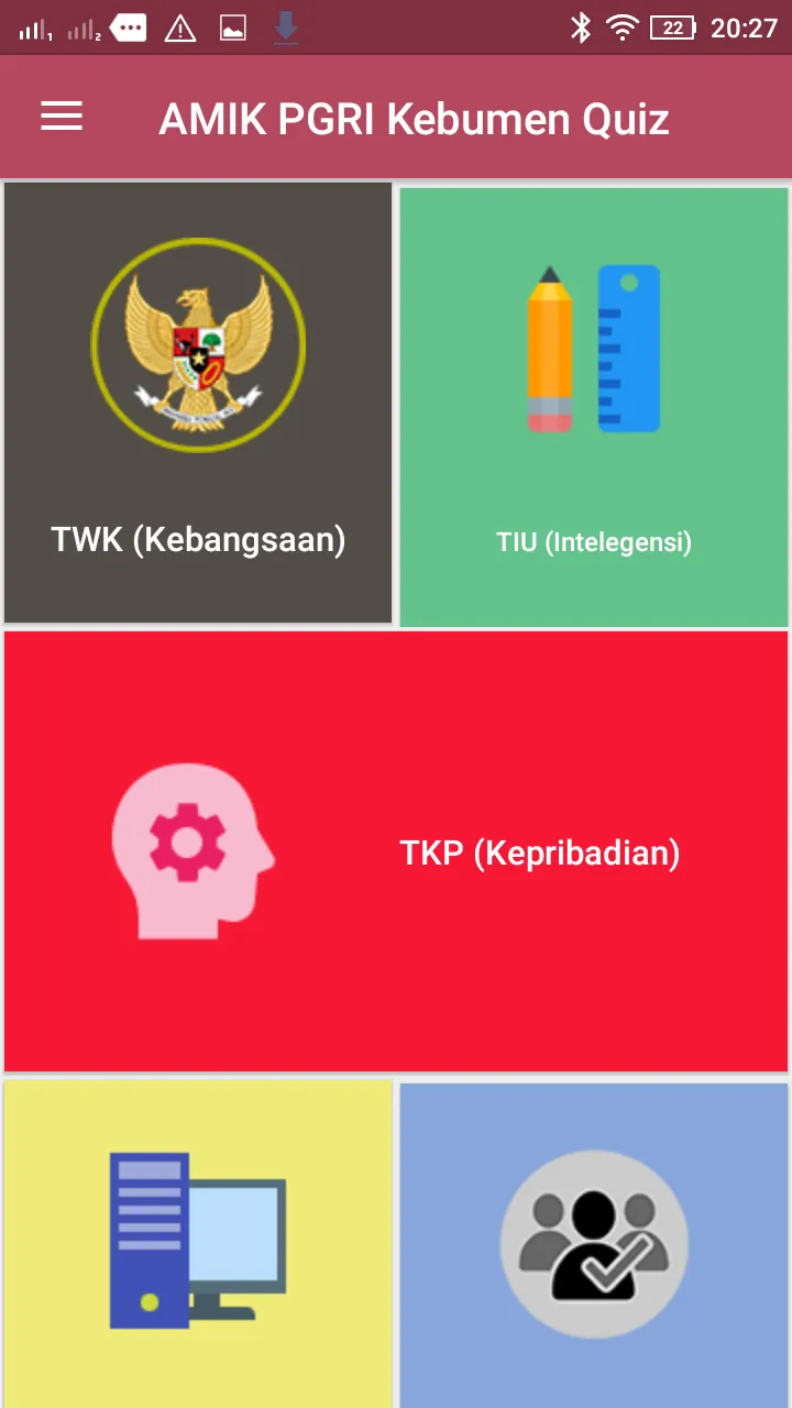 Amik PGRI Kebumen Quiz | Indus Appstore | Screenshot