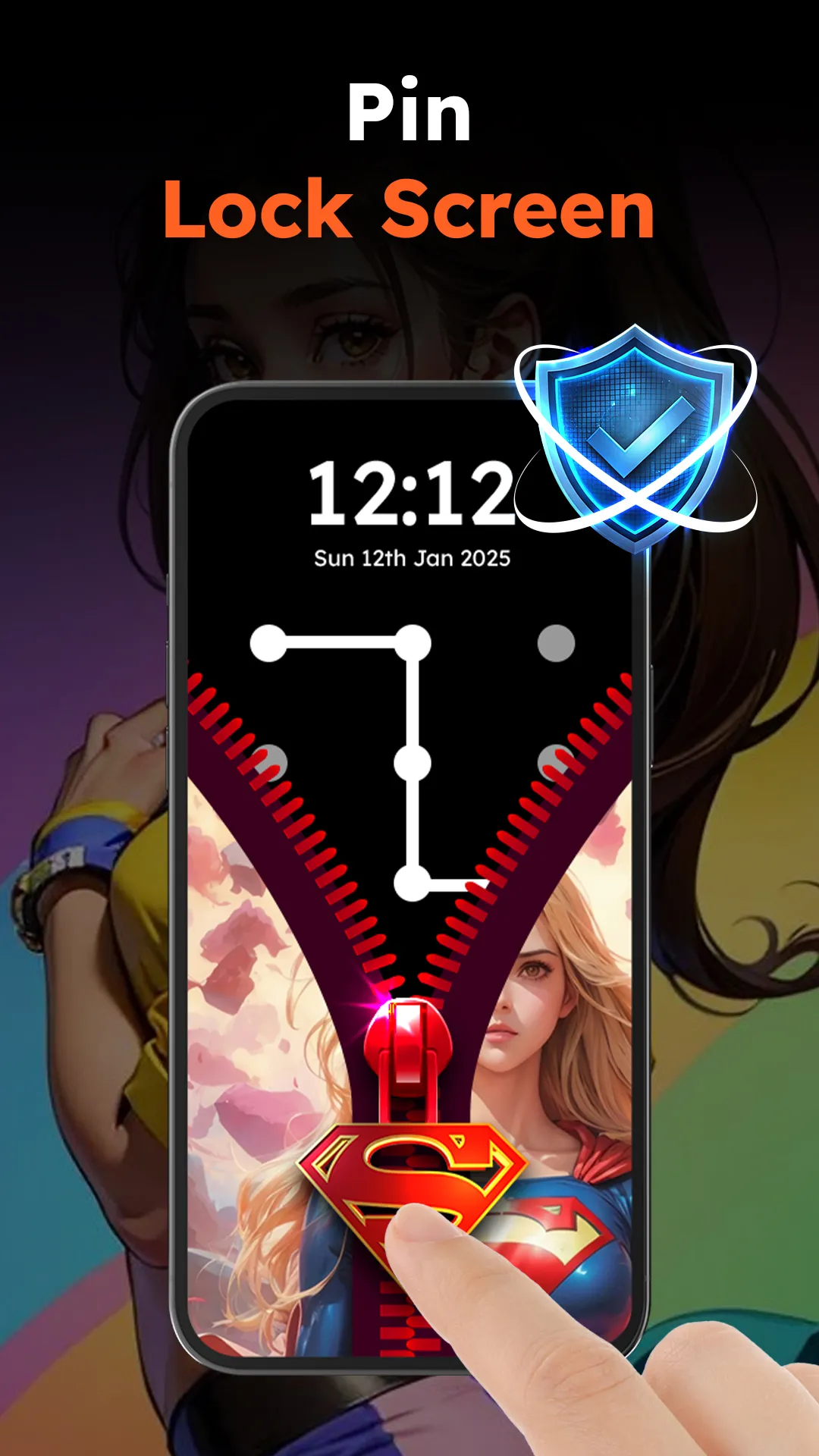 Zipper Lock Wallpapers Screen | Indus Appstore | Screenshot