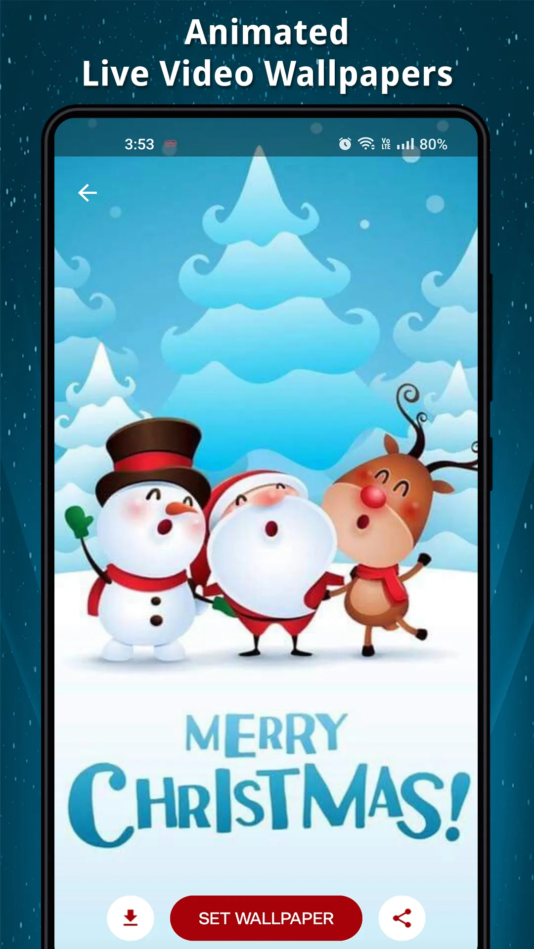 Christmas Ringtone & Wallpaper | Indus Appstore | Screenshot