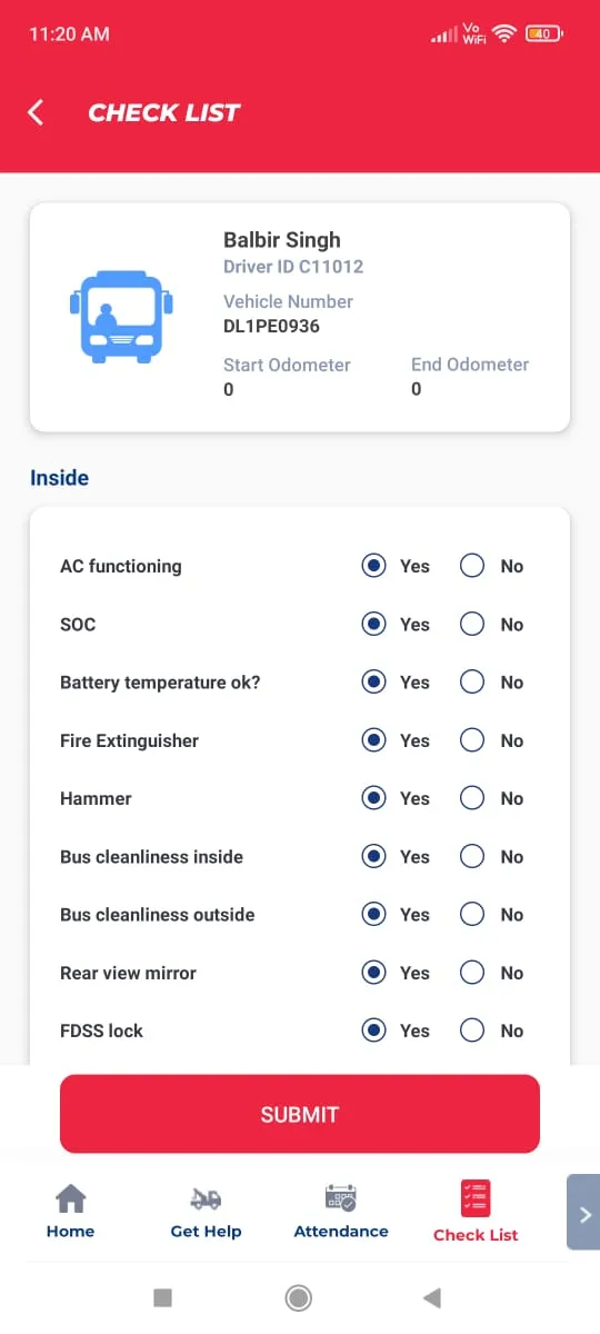 VE ElectroMobility Driver App | Indus Appstore | Screenshot