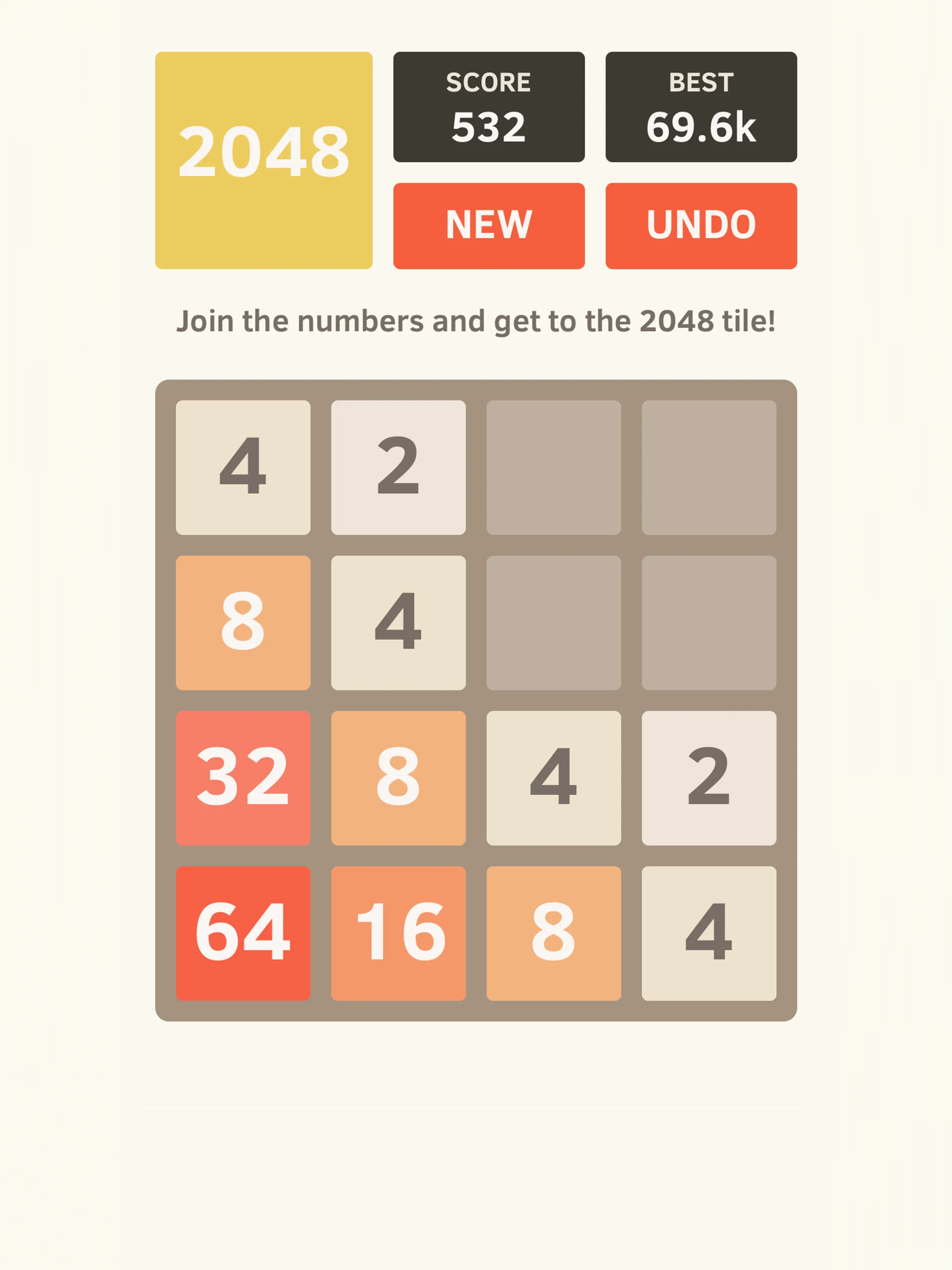 2048 | Indus Appstore | Screenshot