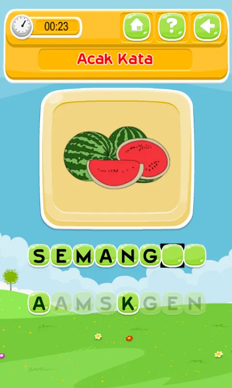 Game Anak Edukasi Buah | Indus Appstore | Screenshot