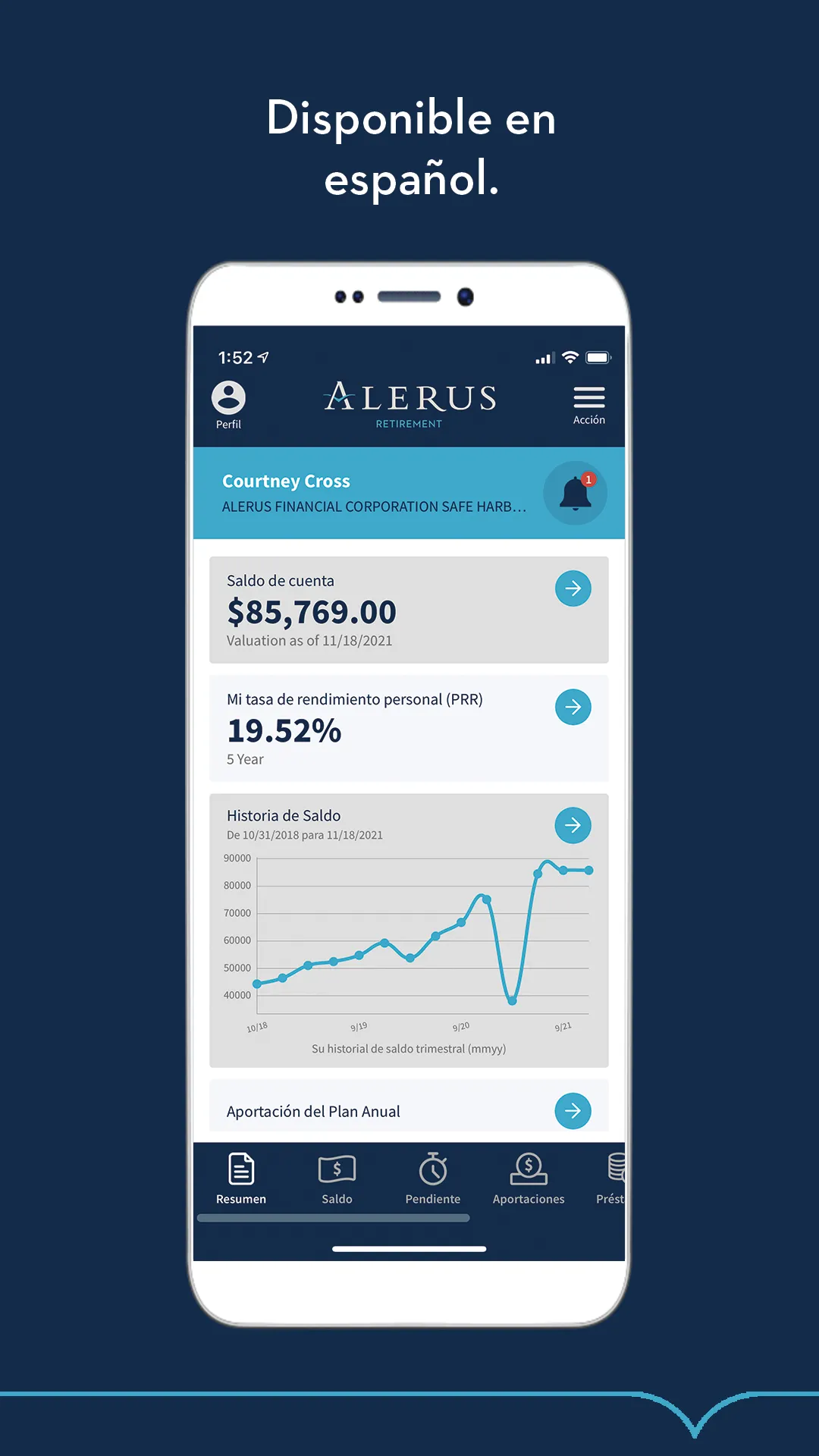 Alerus Retirement | Indus Appstore | Screenshot