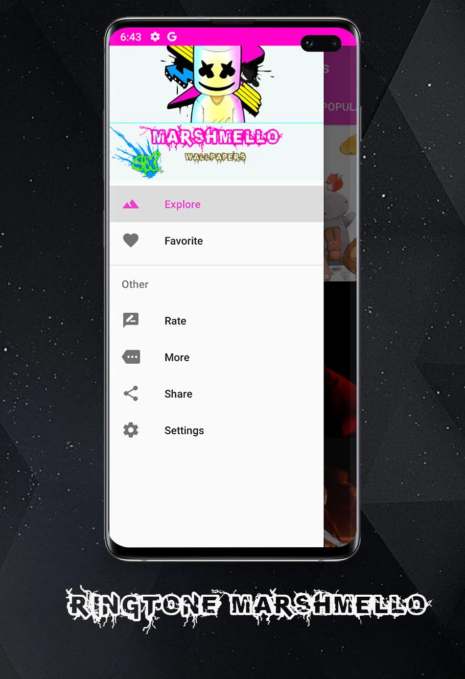 Marshmello Ringtones Offline | Indus Appstore | Screenshot