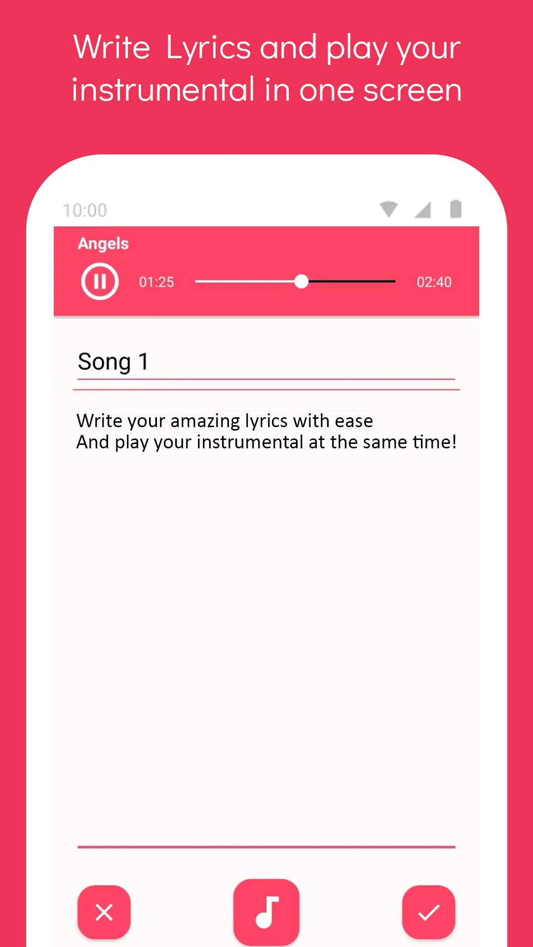 Song Writer - Lyrics | Indus Appstore | Screenshot