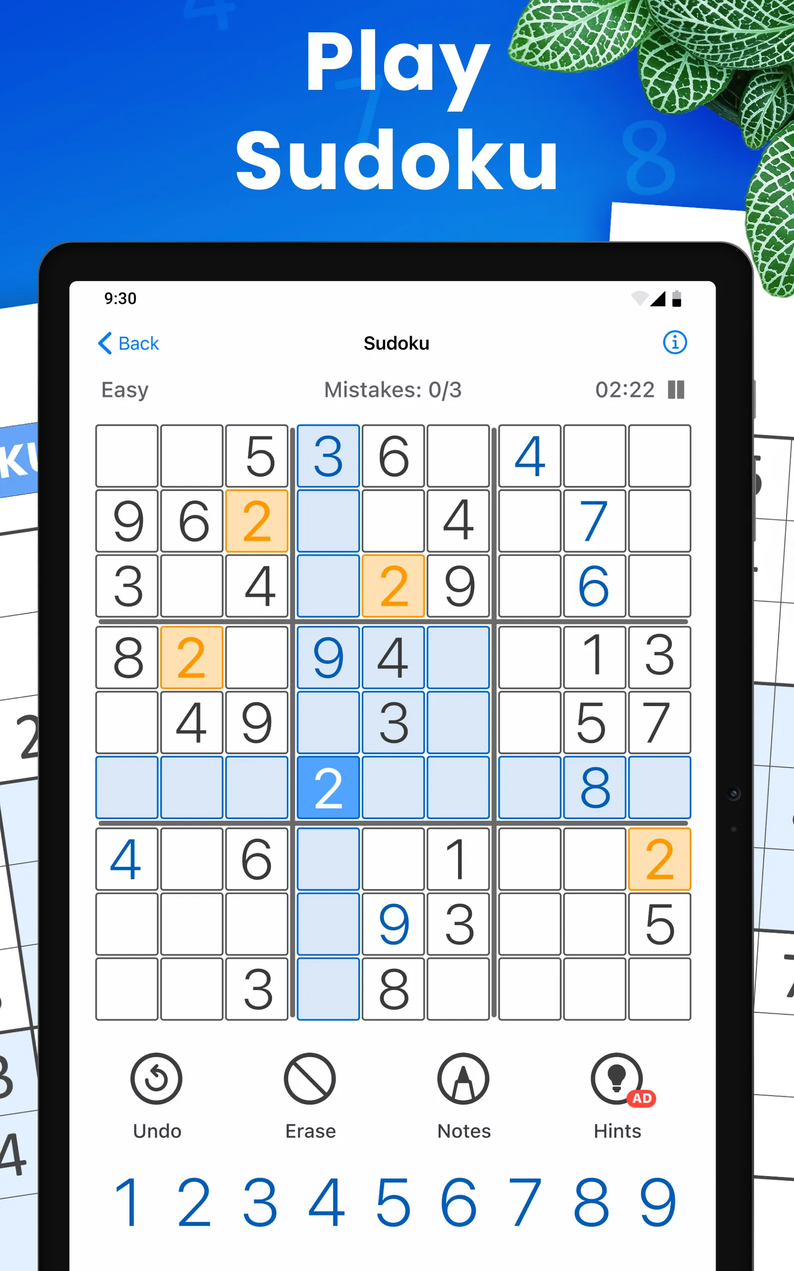 Sudoku - classic number game | Indus Appstore | Screenshot