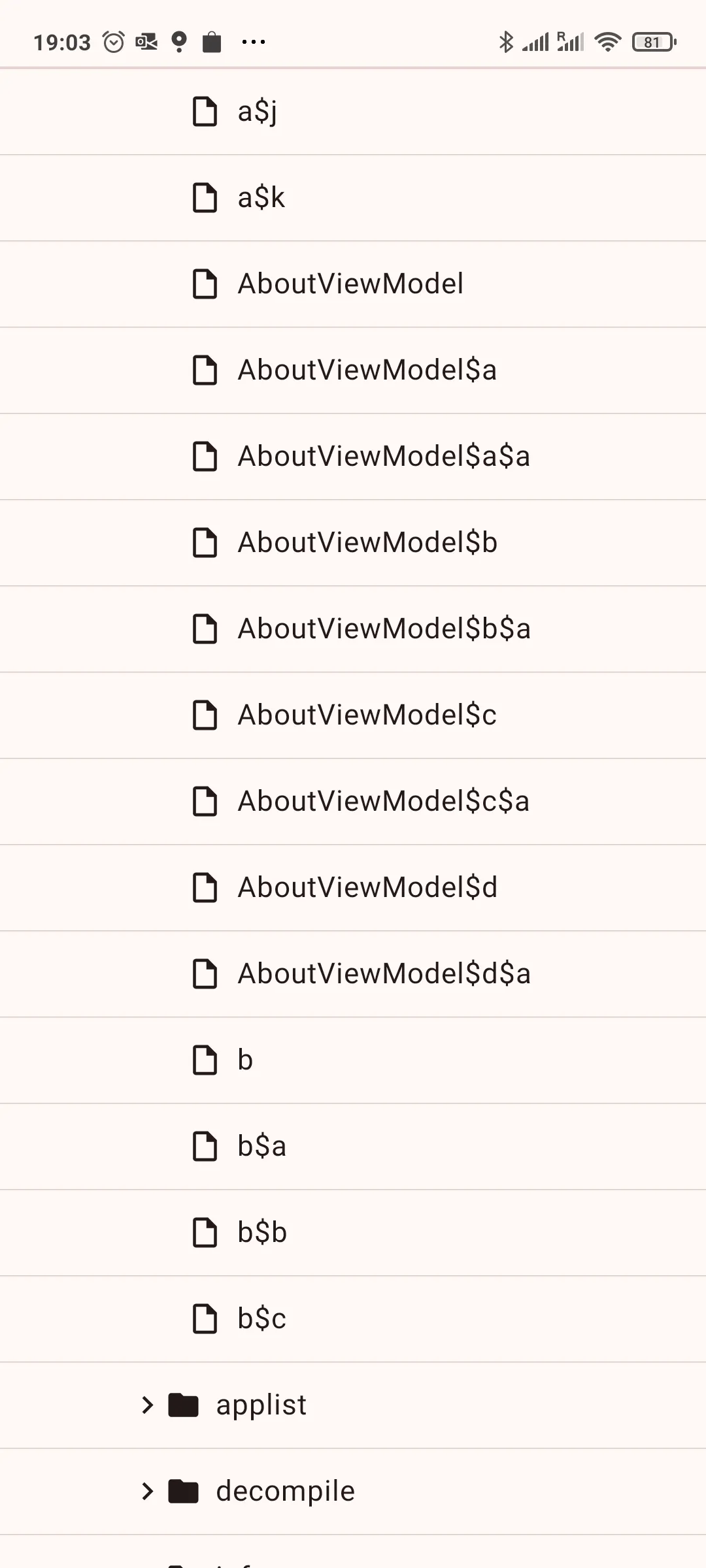 Dexter: dex class decompiler | Indus Appstore | Screenshot