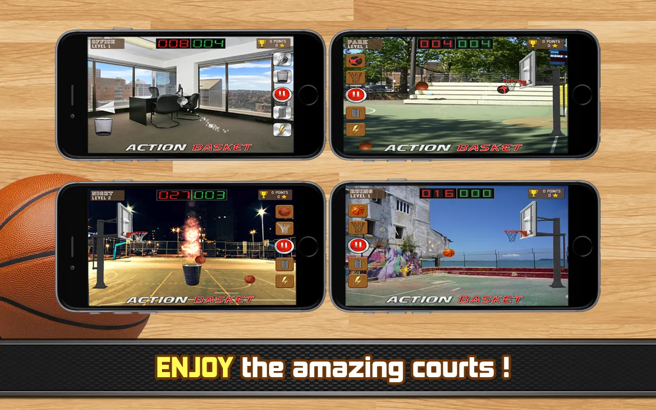 Action Basket Basketball | Indus Appstore | Screenshot