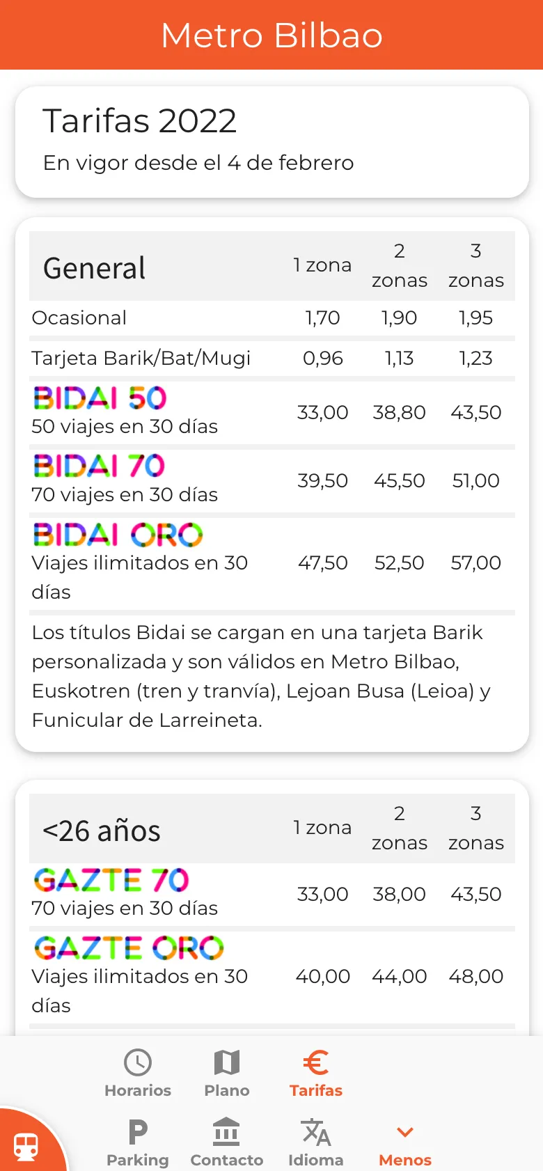 Bilbao Metro, Tren y Tranvía | Indus Appstore | Screenshot