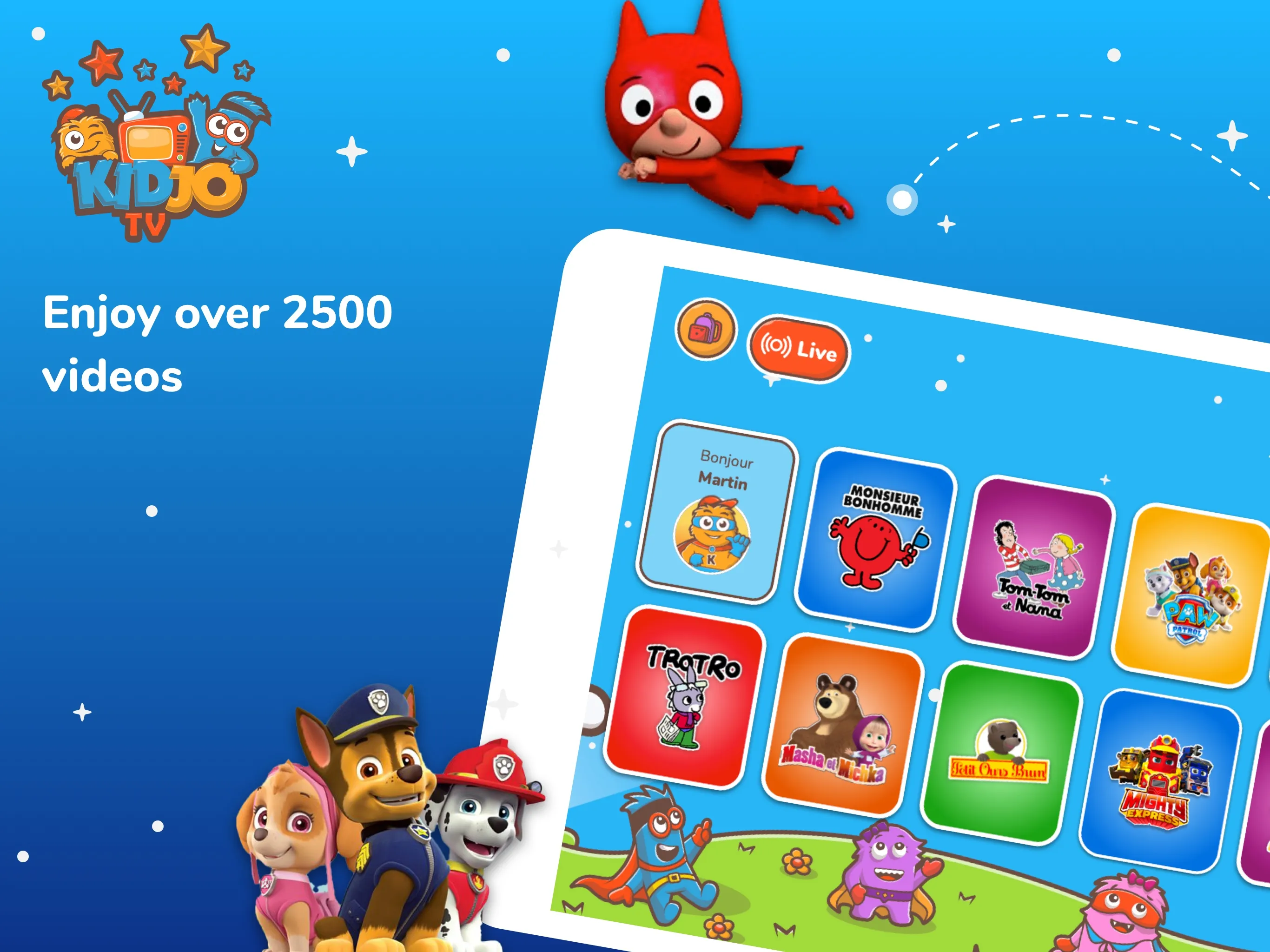 Kidjo TV: Videos for Kids | Indus Appstore | Screenshot