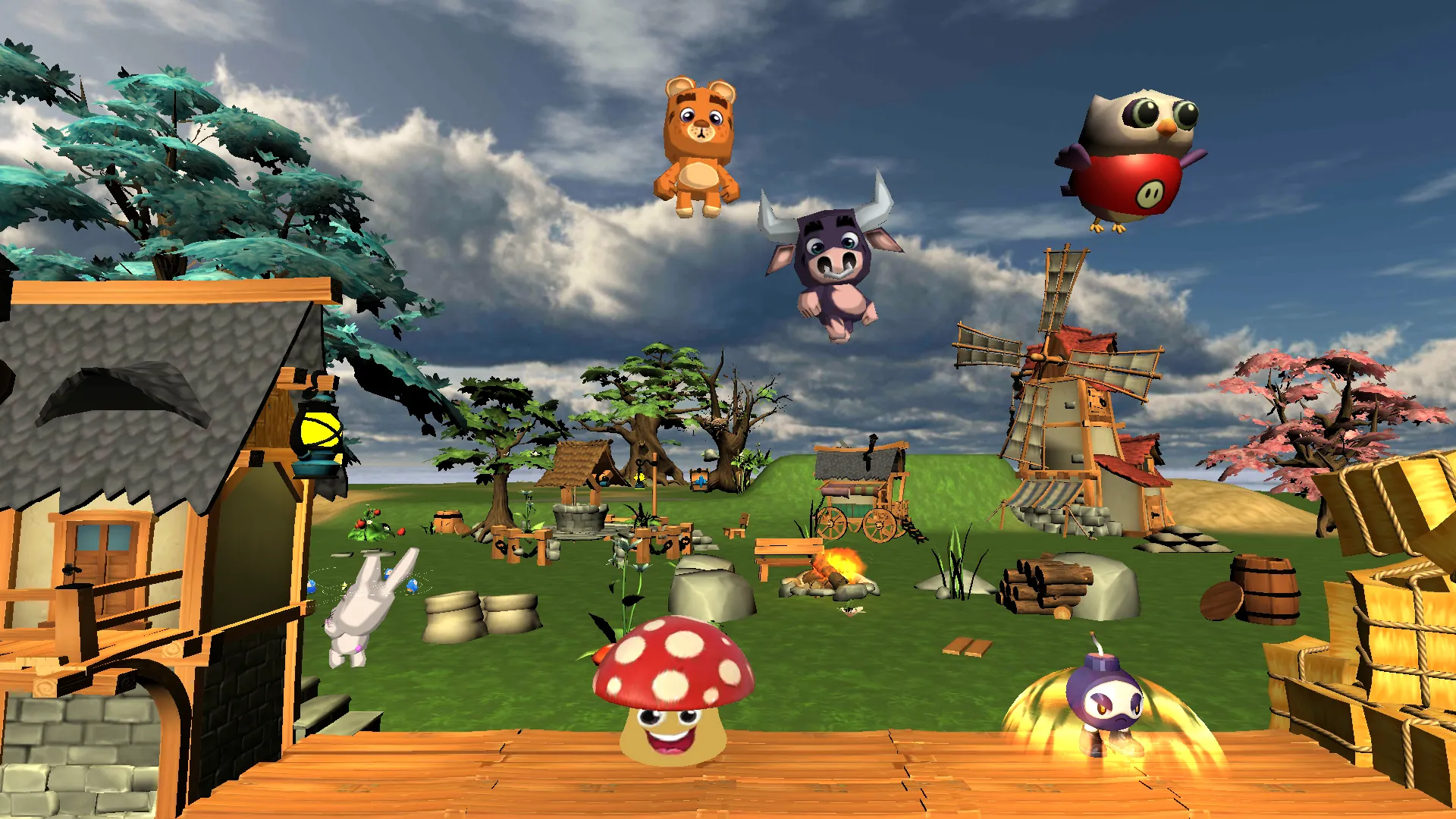 Mushroom Bounce: Animal 3D | Indus Appstore | Screenshot