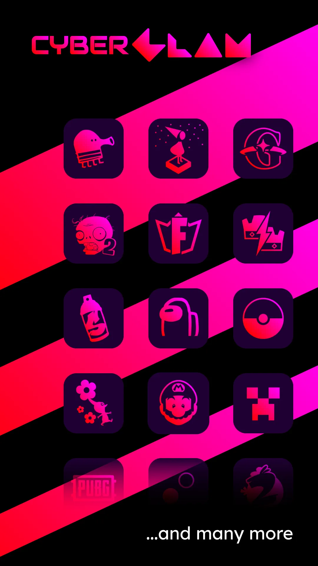 CyberGLAM - Icon Pack | Indus Appstore | Screenshot