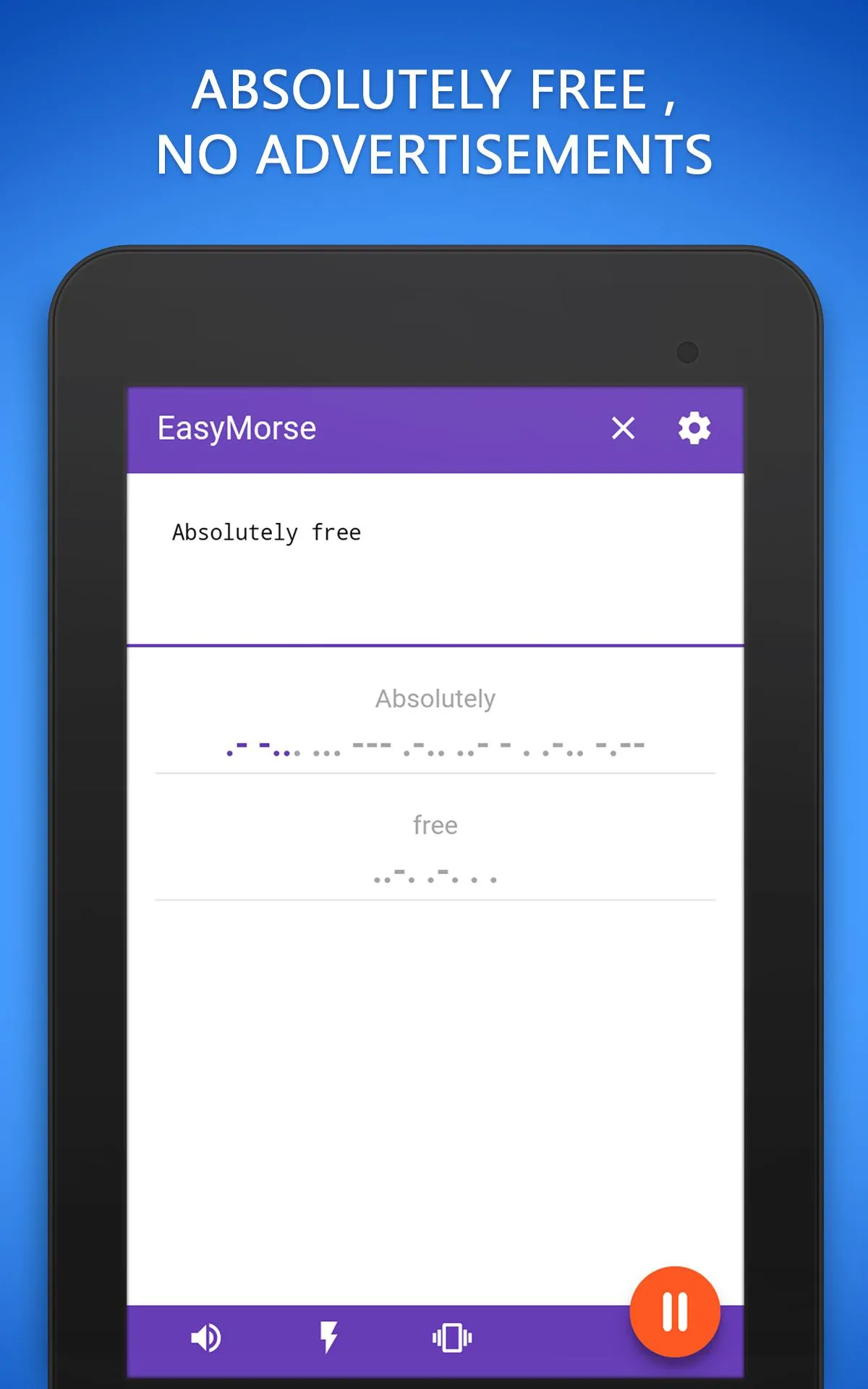 Easy Morse | Indus Appstore | Screenshot