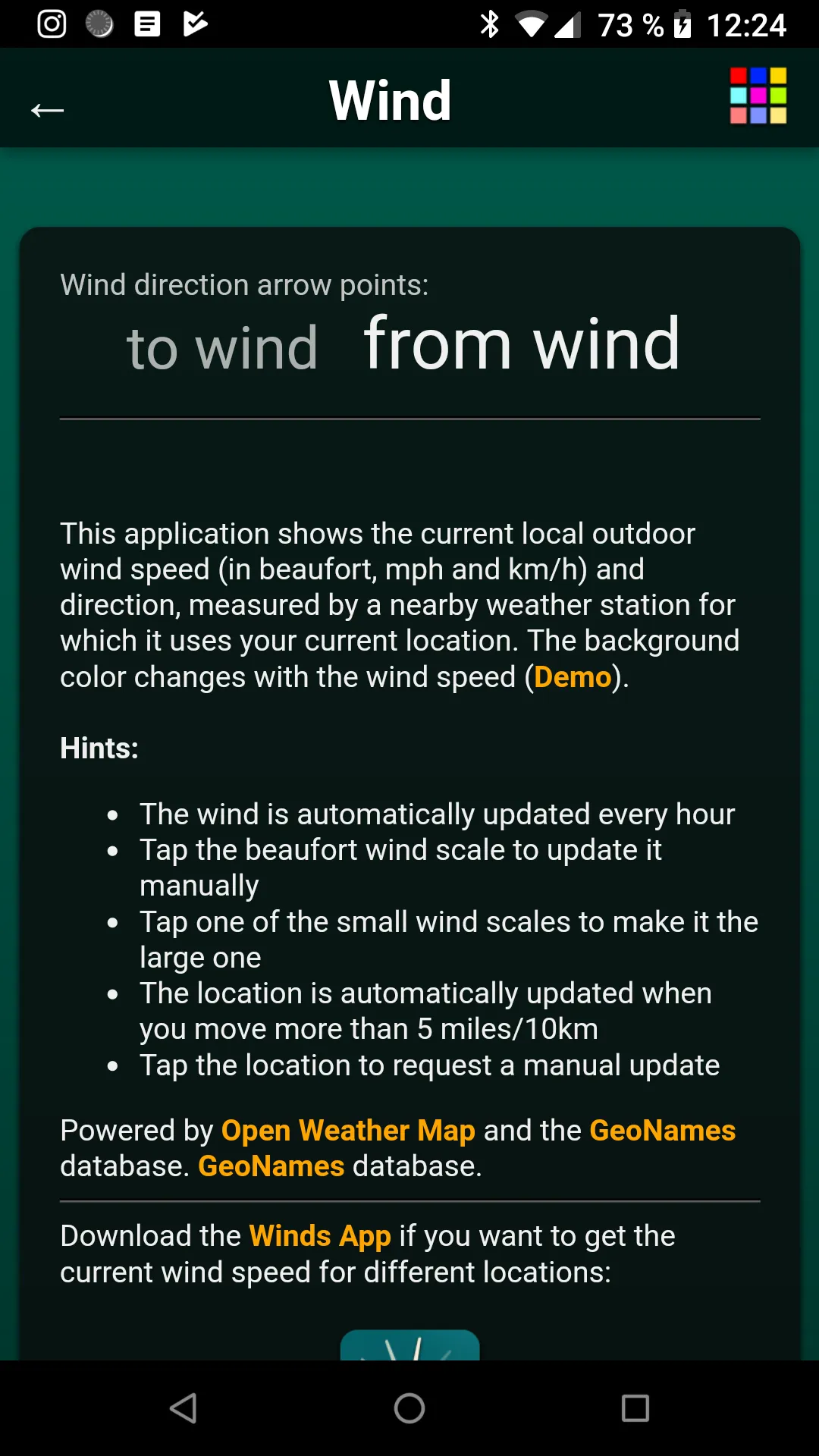 Wind | Indus Appstore | Screenshot