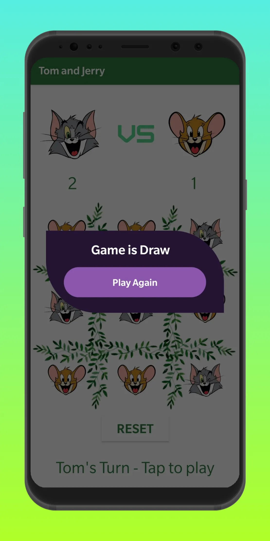 TicTacToe Game - Tom and Jerry | Indus Appstore | Screenshot