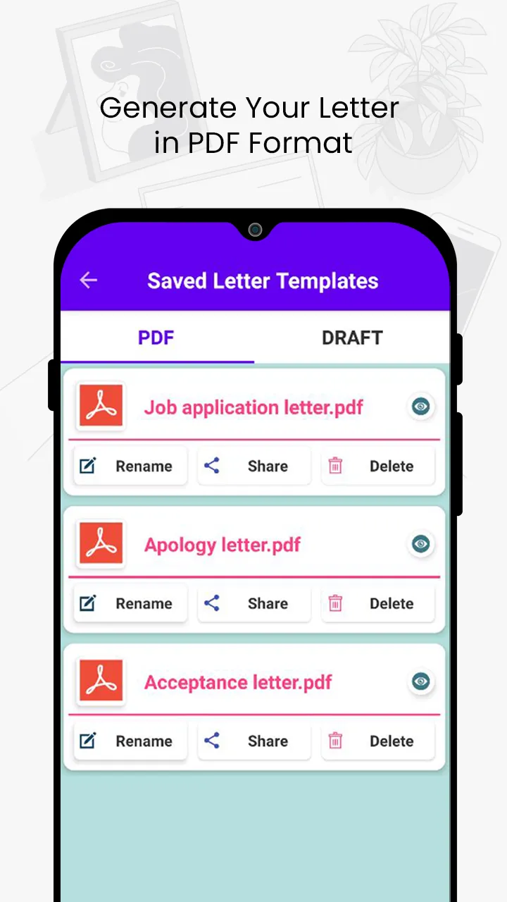 Letter Templates Offline | Indus Appstore | Screenshot